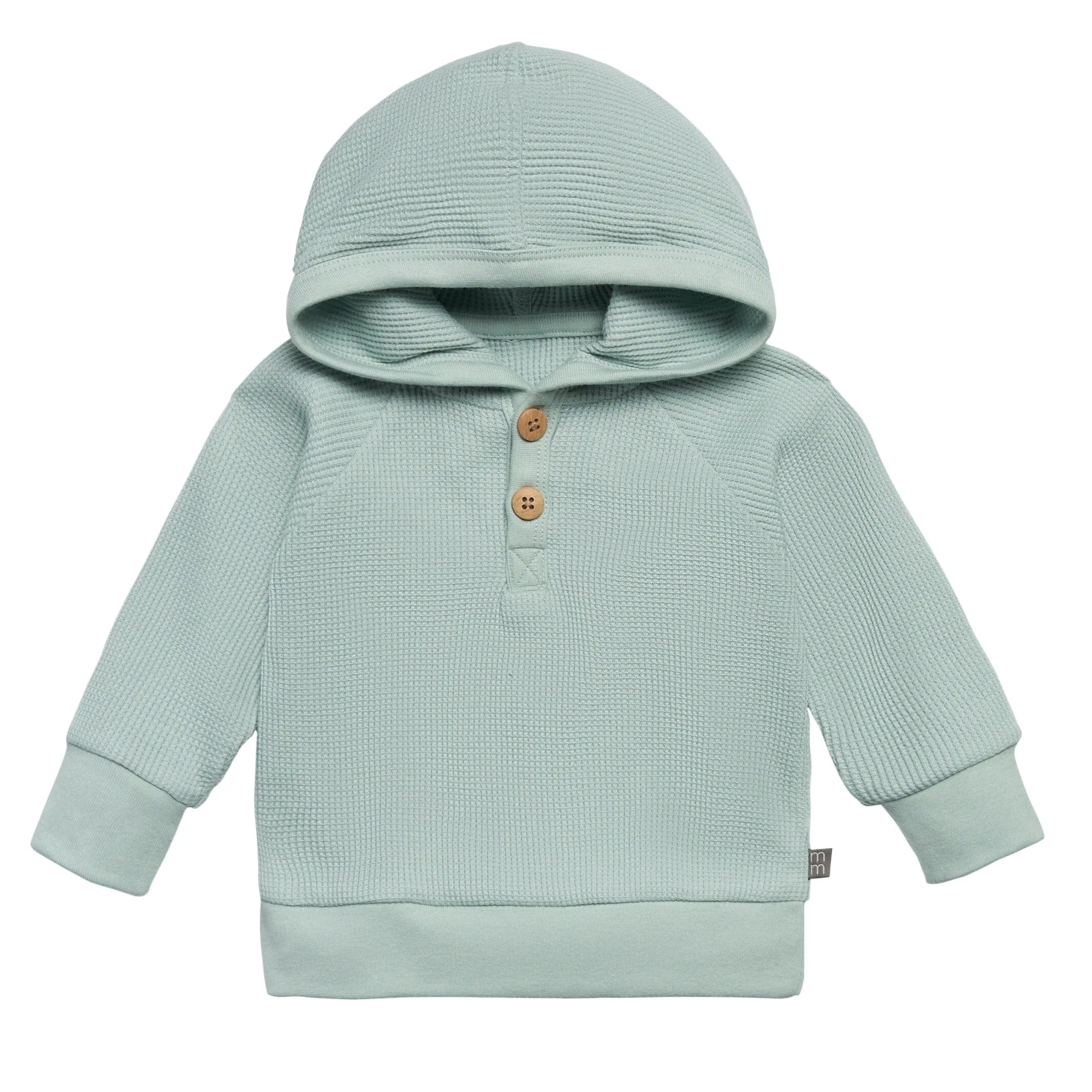 2-Piece Baby Neutral Medium Sky Hoodie and Pant Set