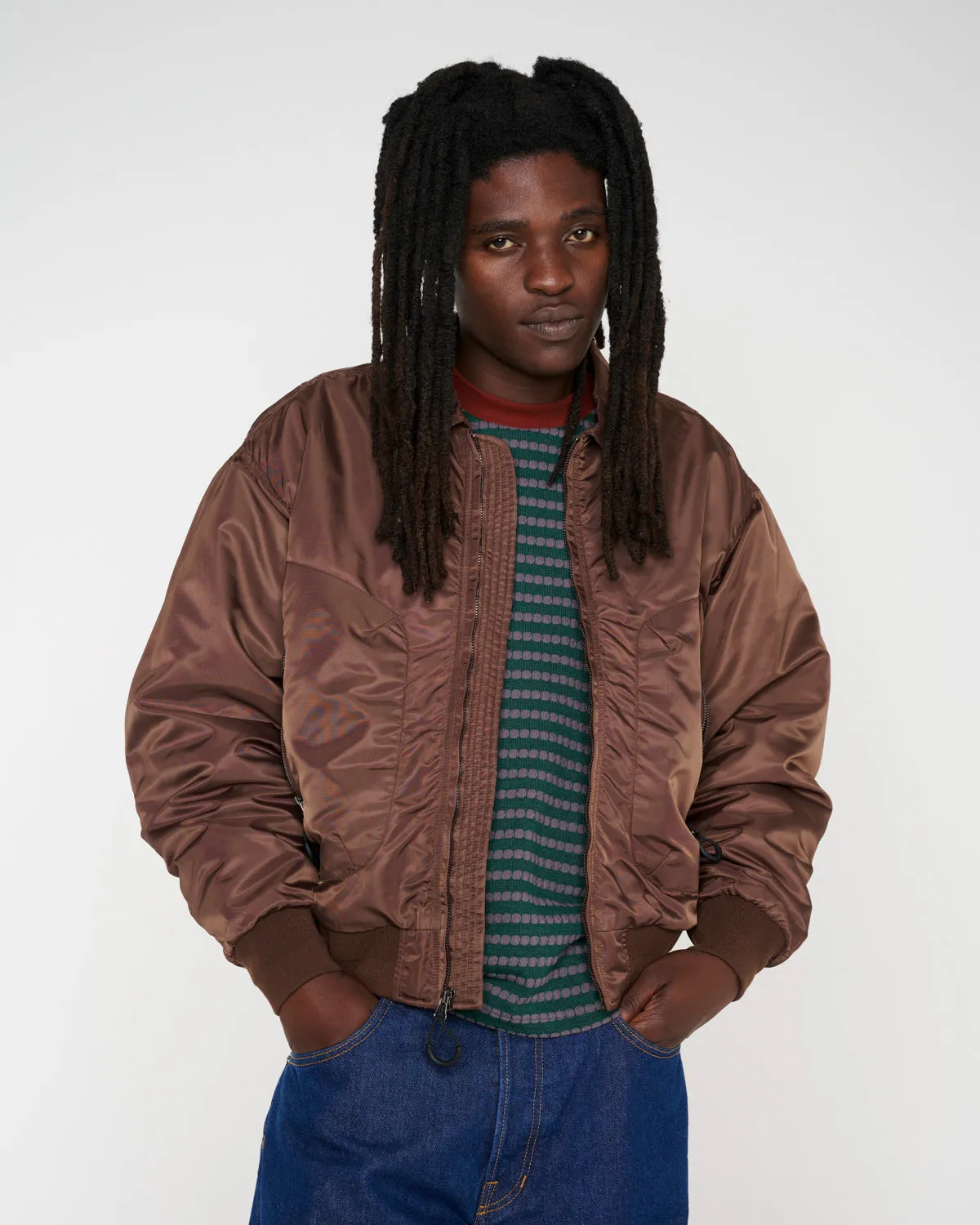 3D Flight Jacket - Nutmeg