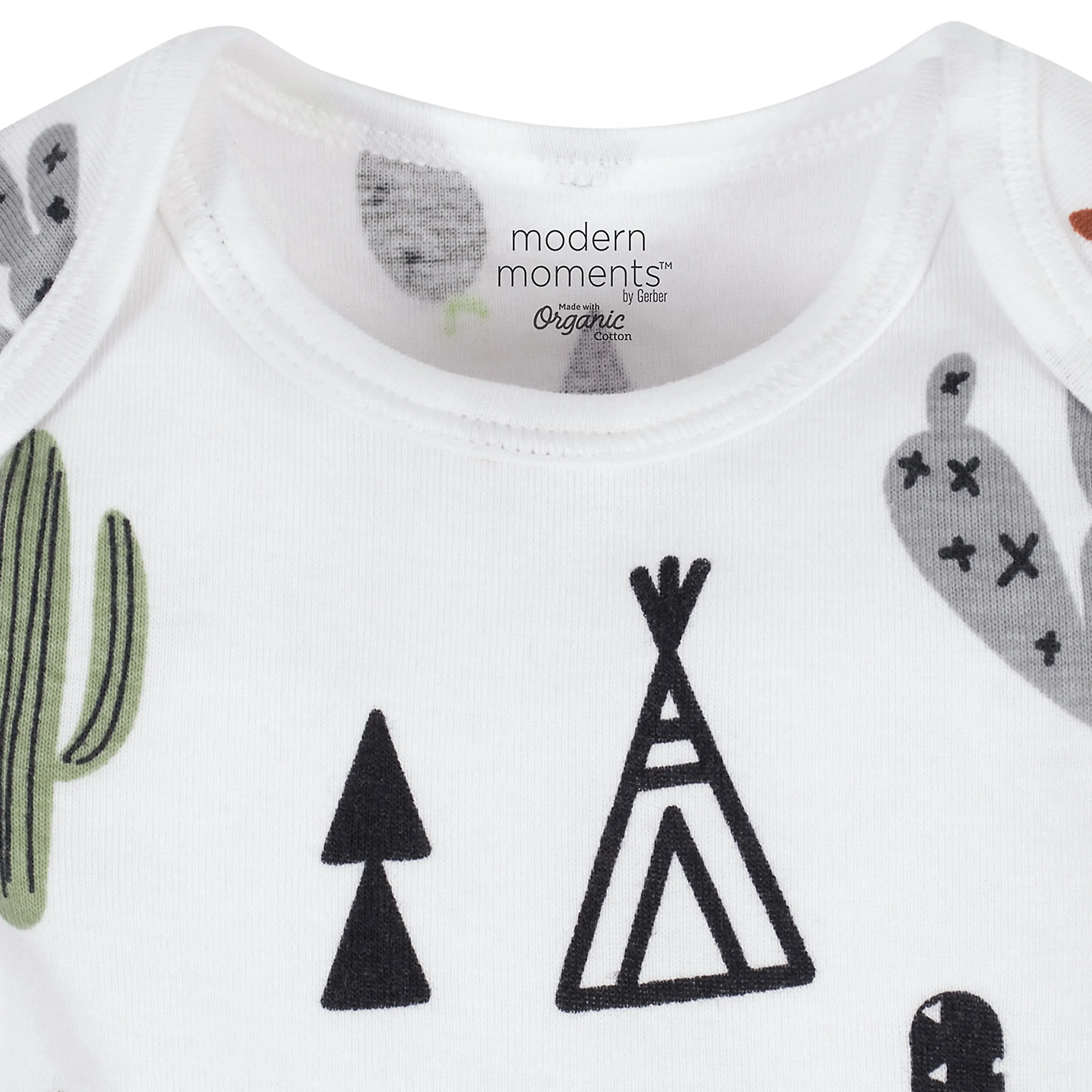 6-Piece Baby Boys Desert & Arrows Organic Onesies® Bodysuits, Pants, & Bandana Bibs