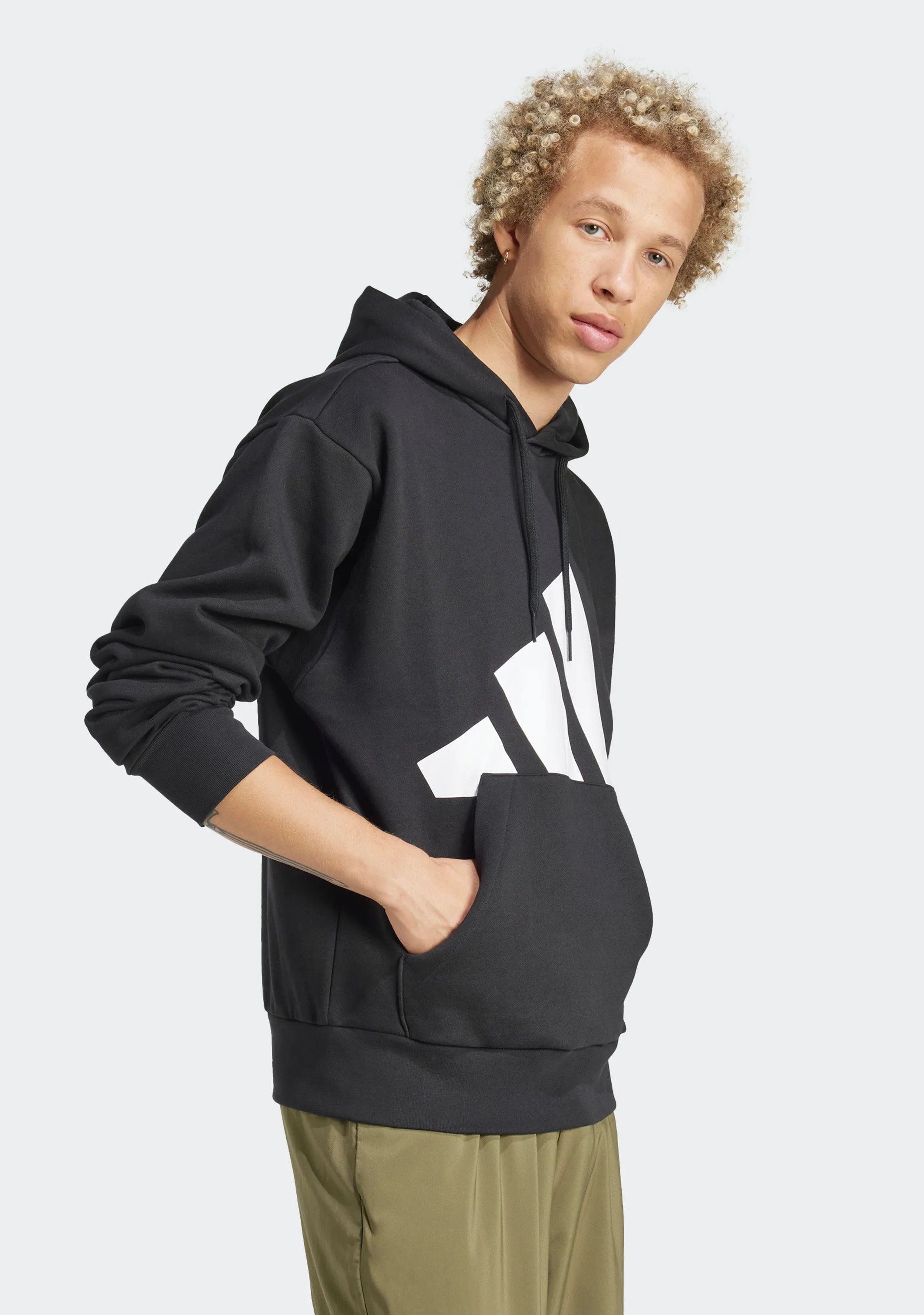 Adidas Men's Essentials Fleece Big Logo Hoodie