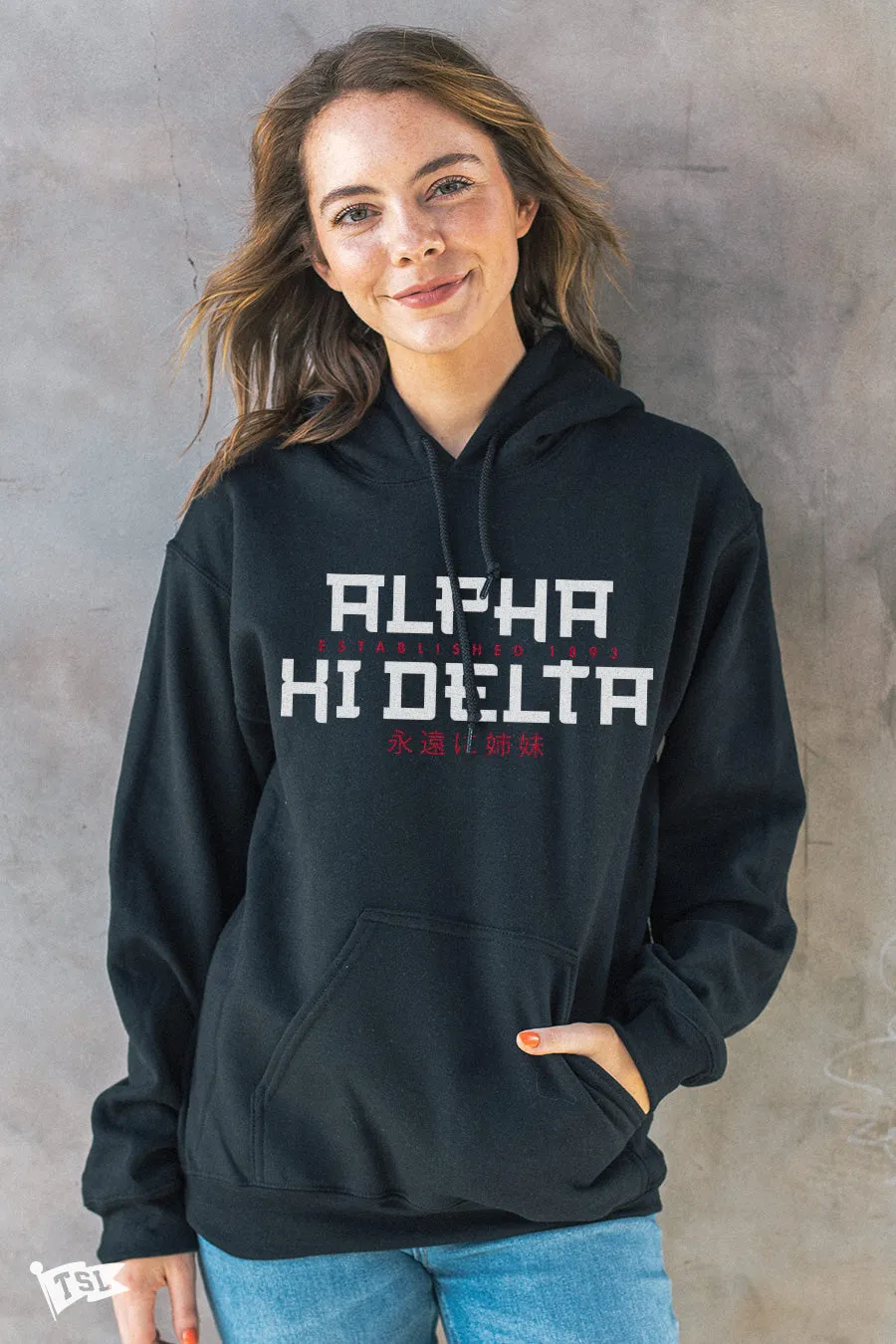 Alpha Xi Delta Tokyo Hoodie