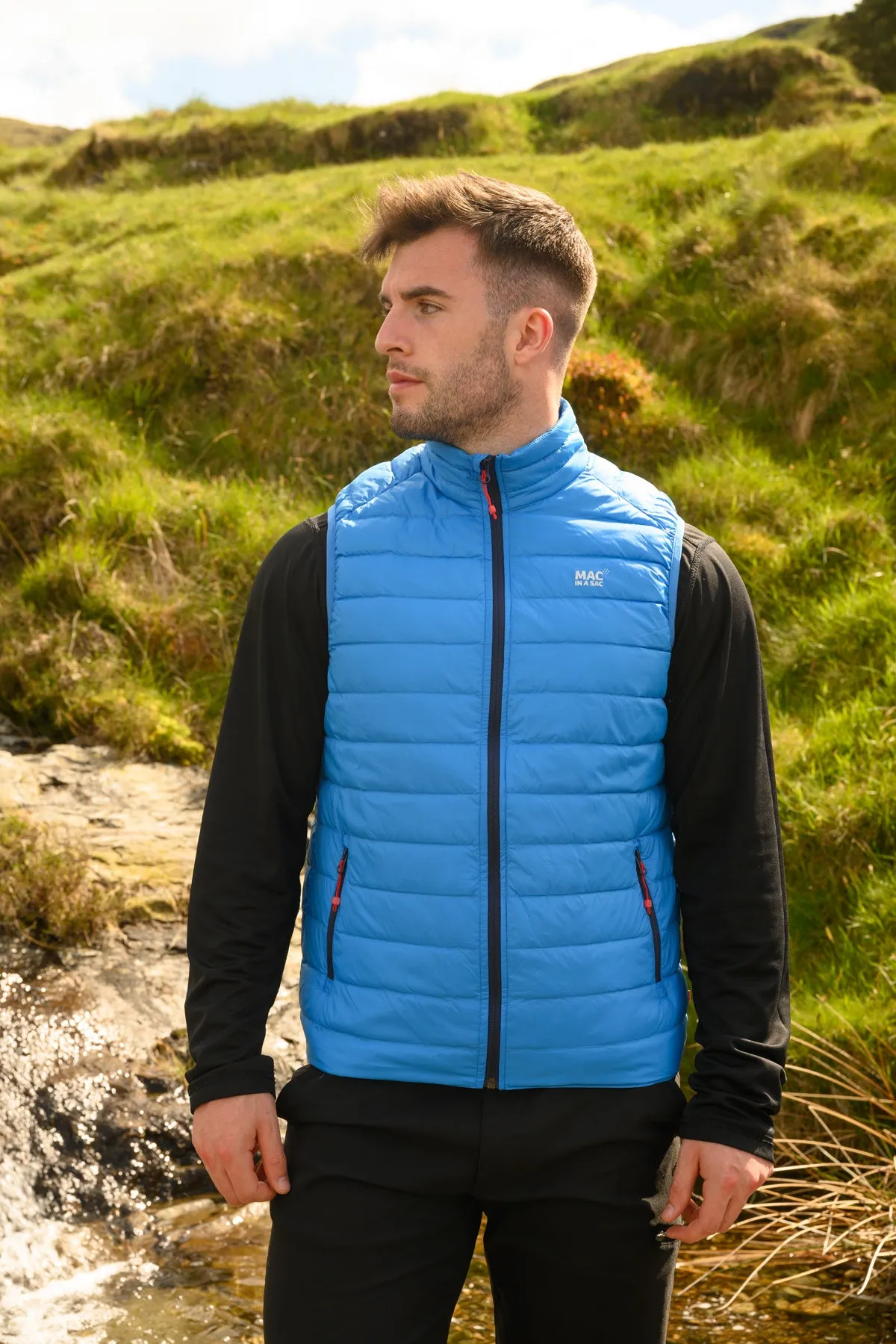 Alpine - Packable Men's Down Gilet - Ocean