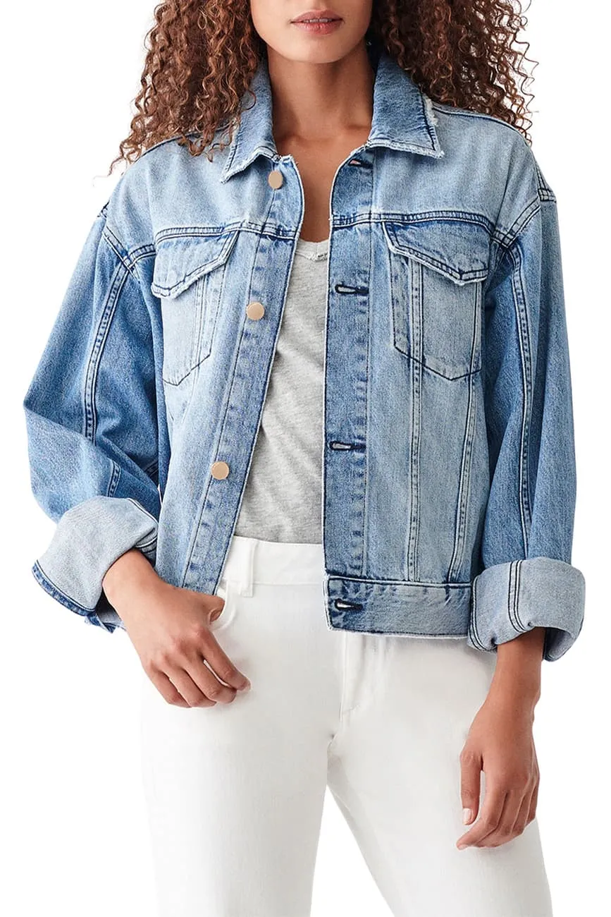 ANNIE CROPPED JEAN JACKET EATON