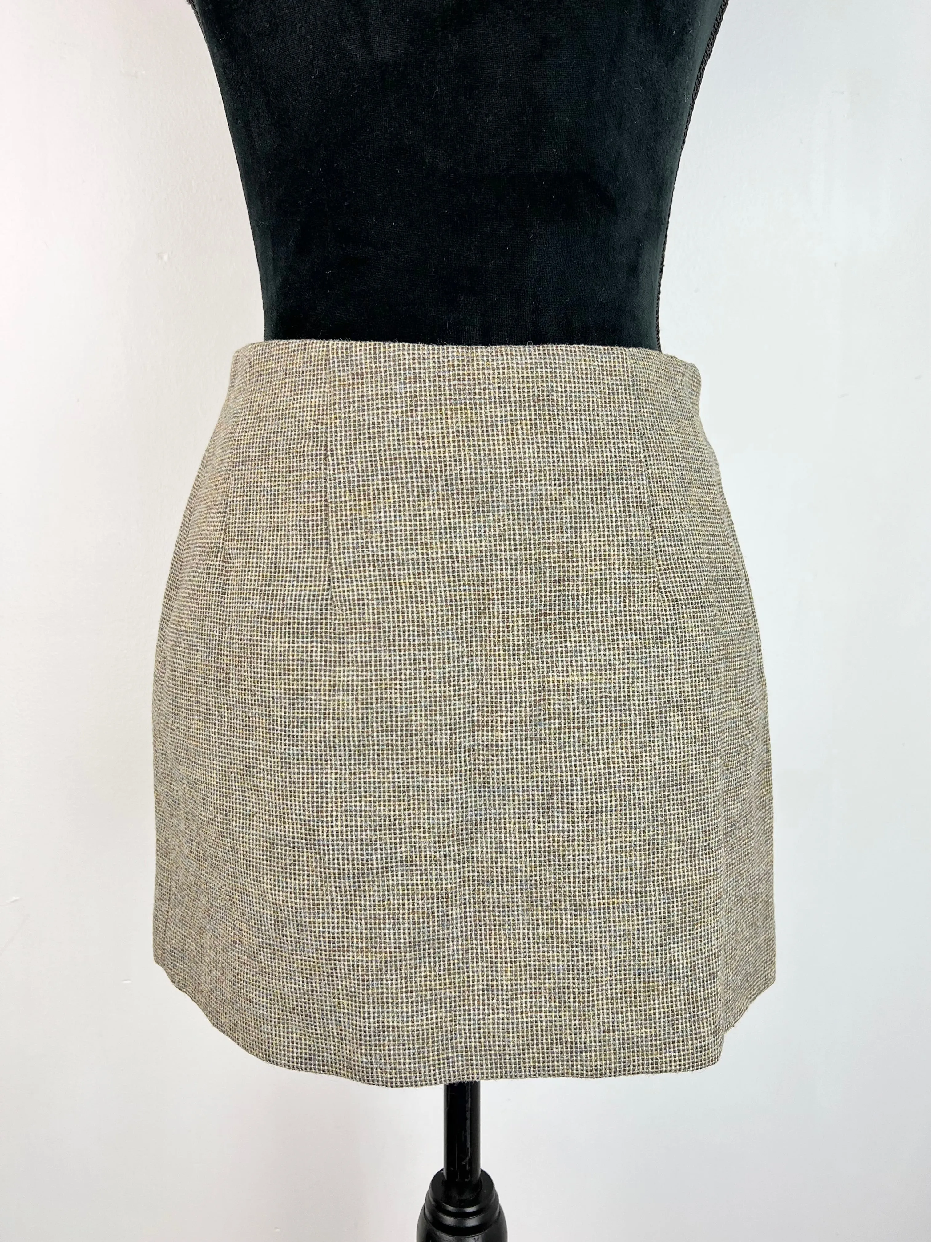 APC 2 Piece Tweed Wool Skirt Suit - AU8