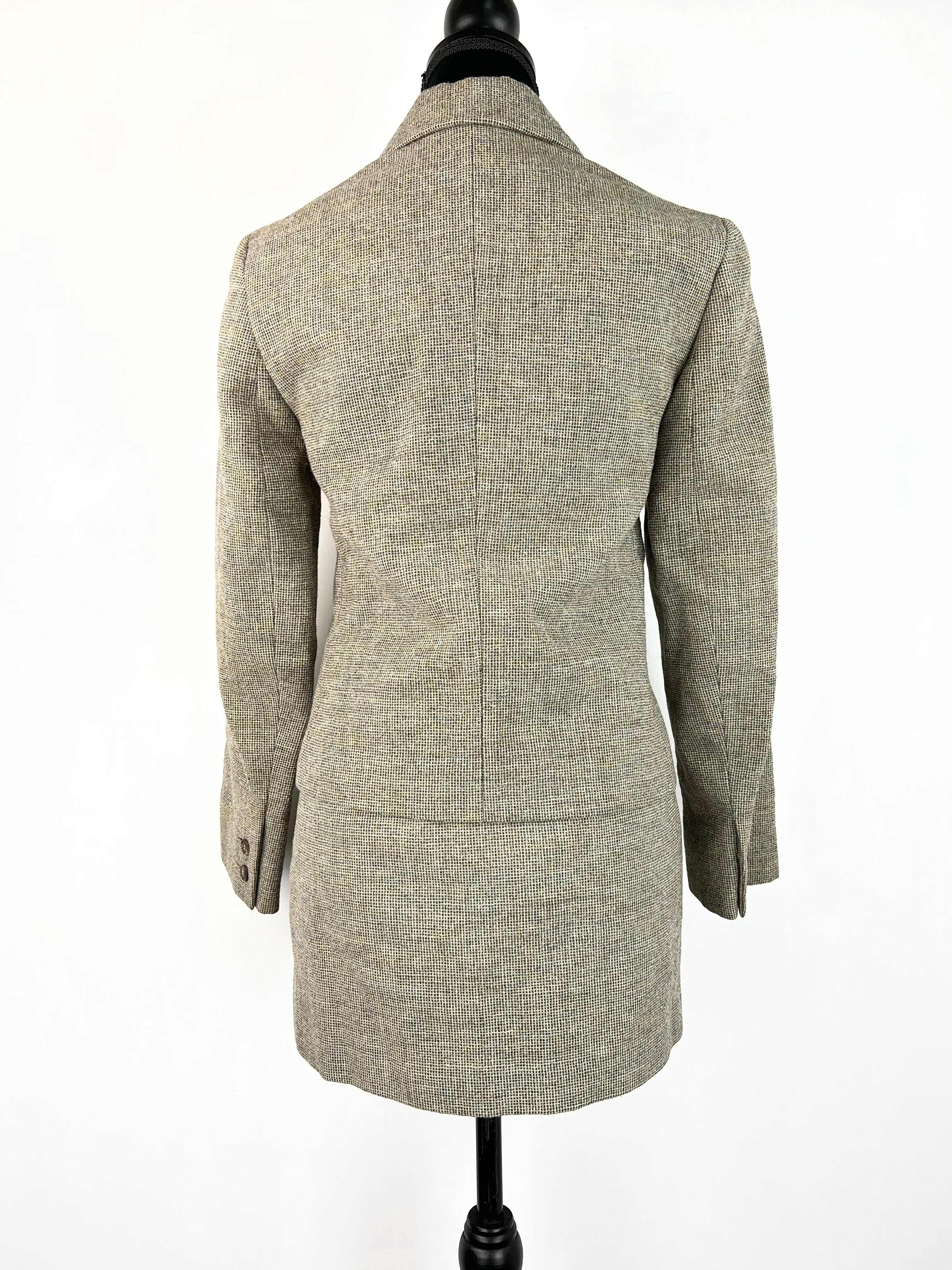 APC 2 Piece Tweed Wool Skirt Suit - AU8