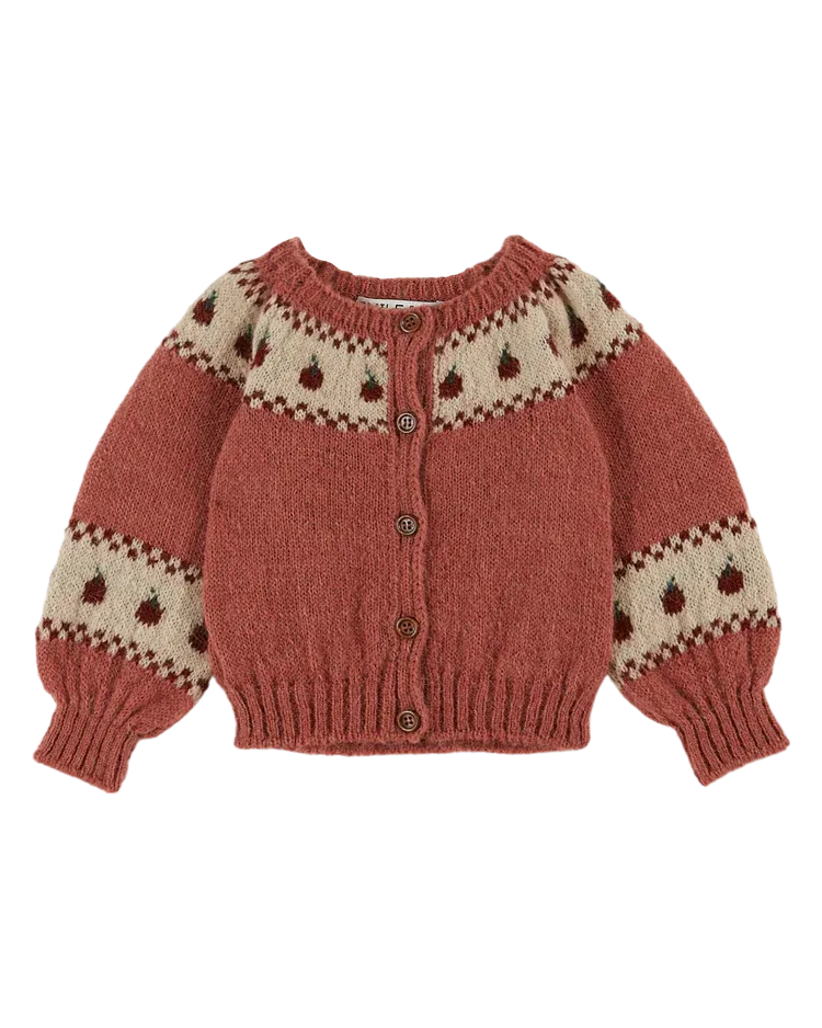 Apple Pink Cardigan