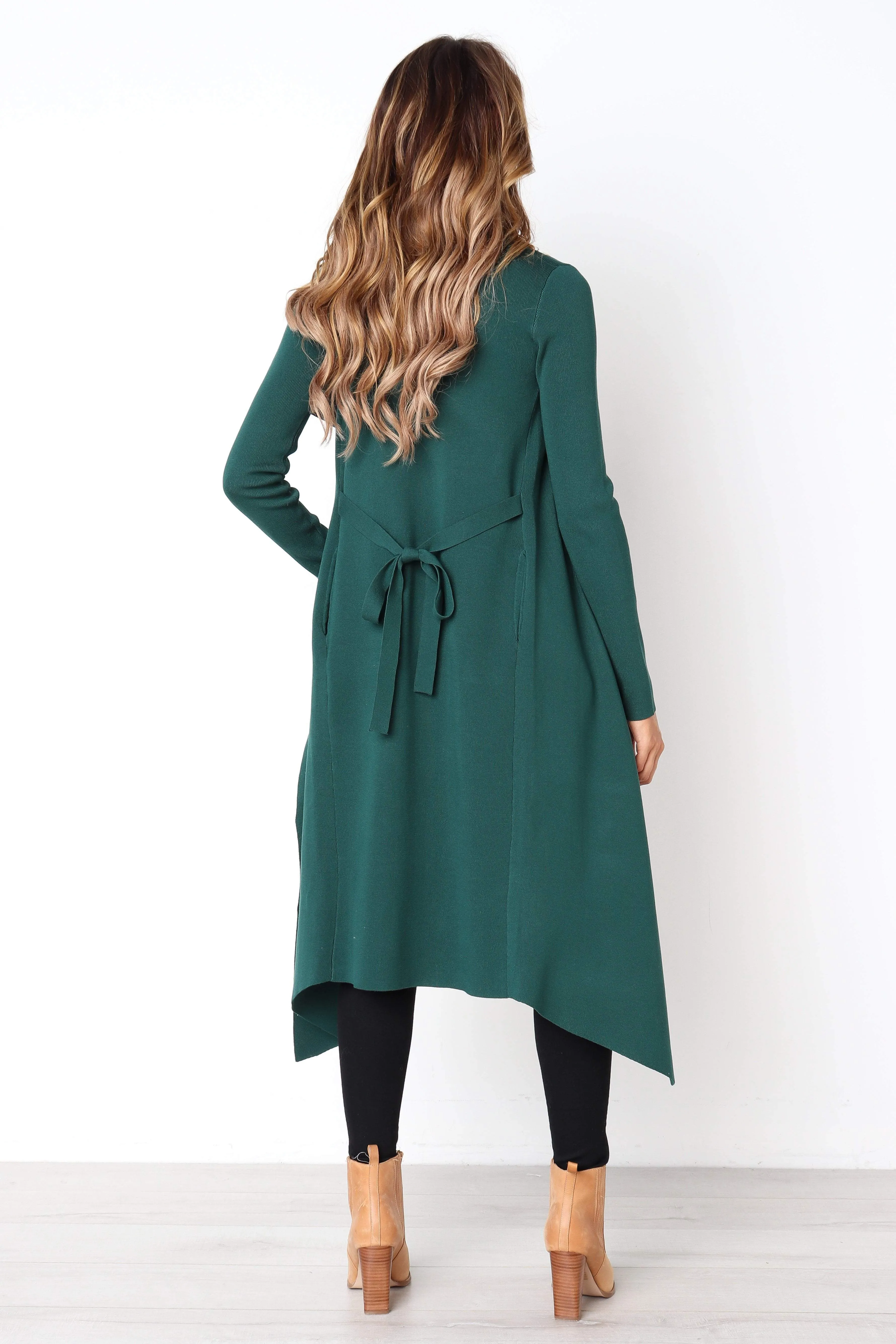 Audrina Cardigan - Forest Green