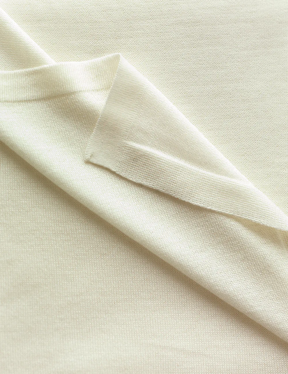 Australian Superfine Merino / Silk Wrap - Natural