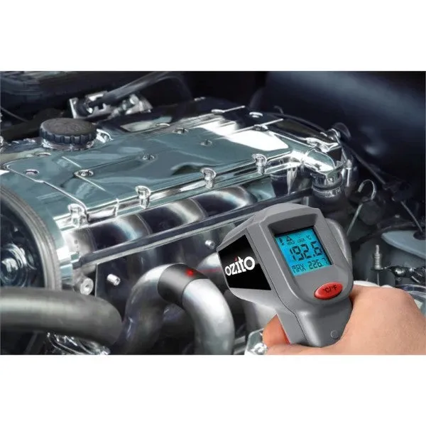 Automotive 8:1 Distance To Spot Ratio Infrared Thermometer