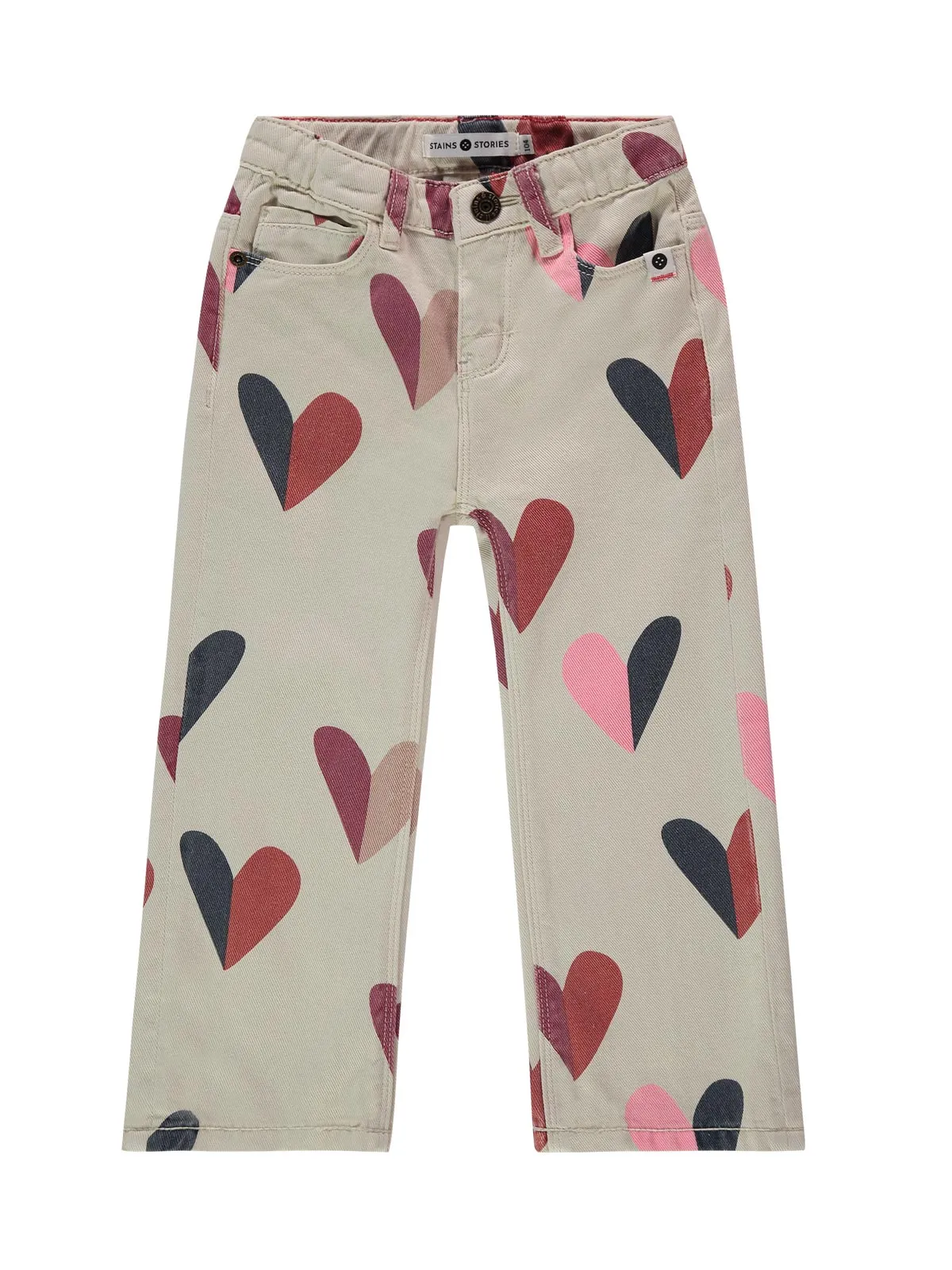 Babyface- Girls' cotton pants with print-SSA24408254