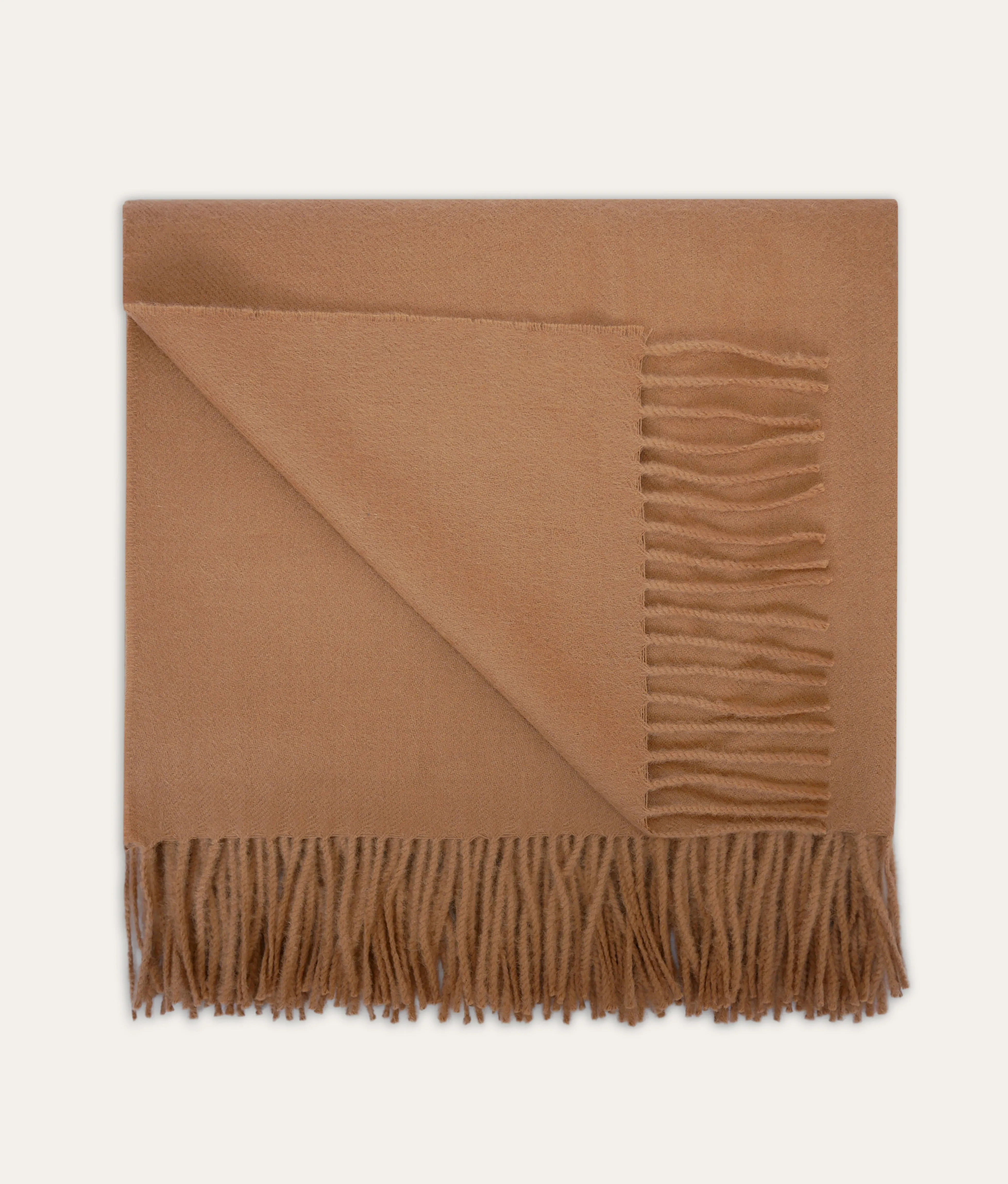 Bryant Alpaca Throw - Maple