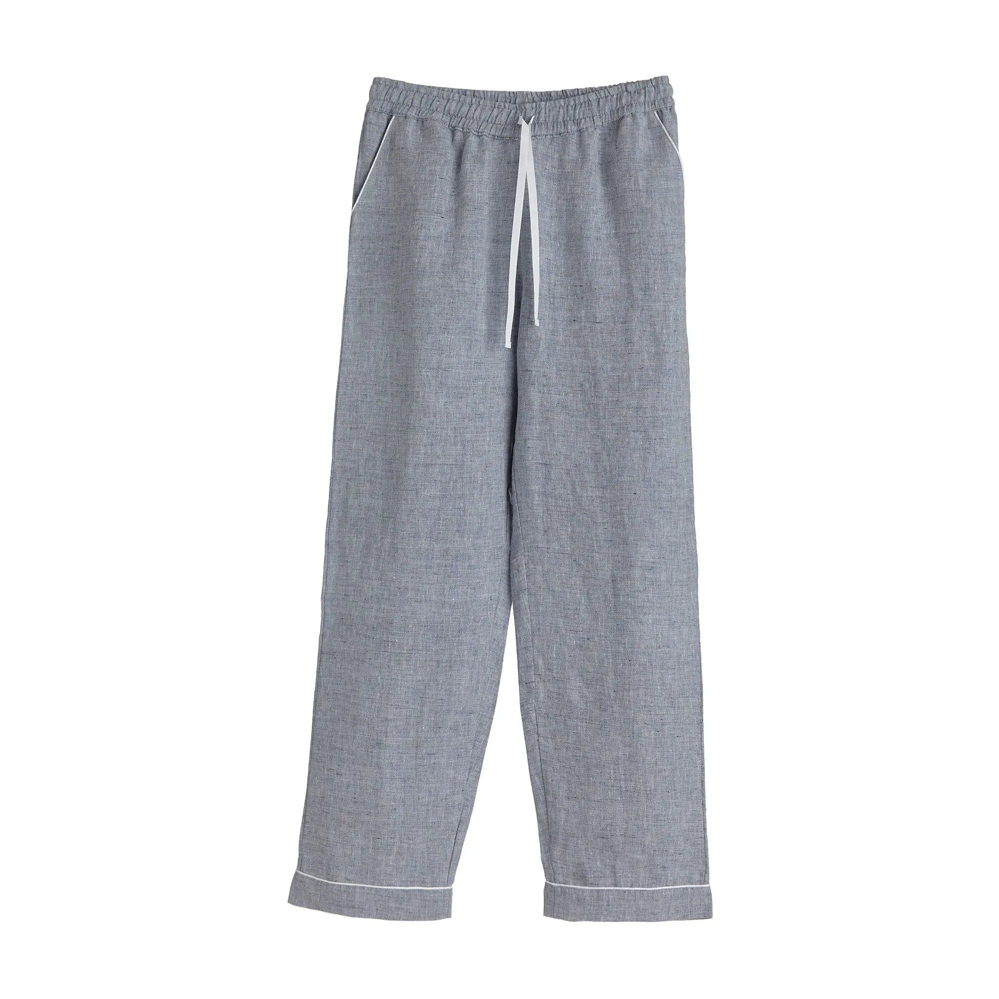 Casaal Pyjama Bottoms [Dark grey blue/White]