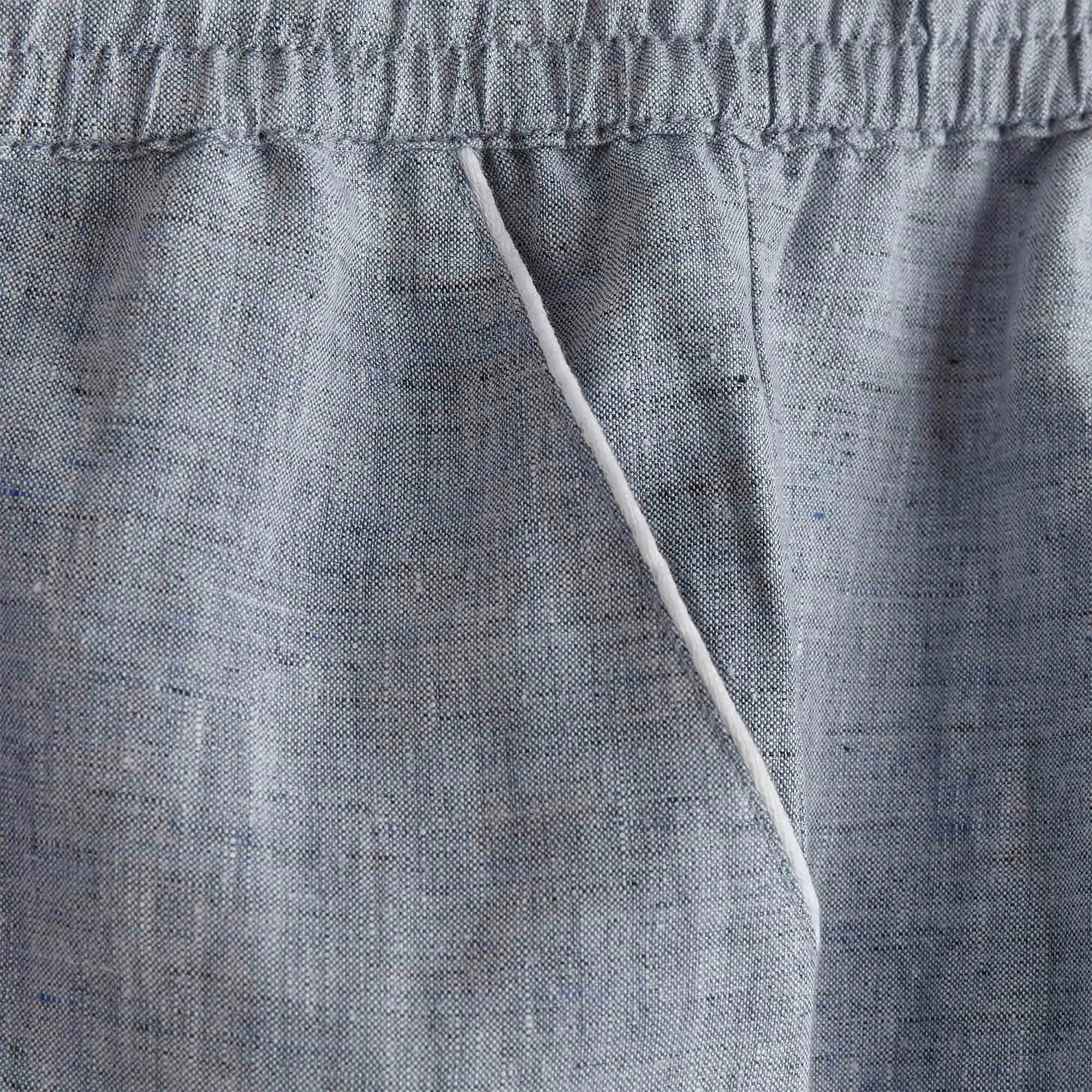 Casaal Pyjama Shorts [Dark grey blue/White]