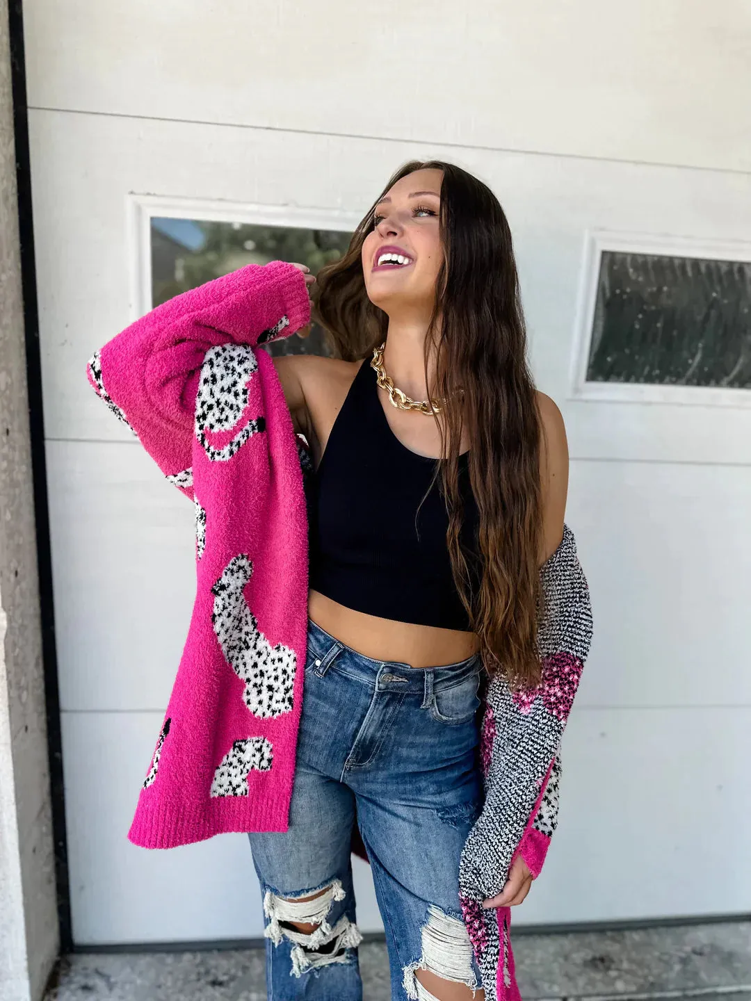 Cheetah Cardigans (Two Colors)