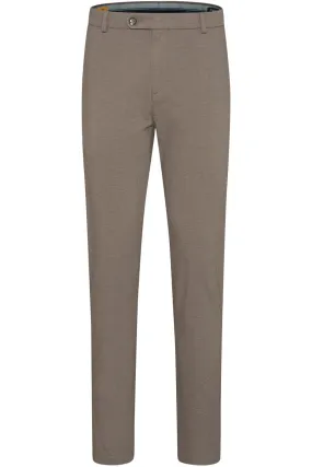 Cotton Stretch Pants - Taupe