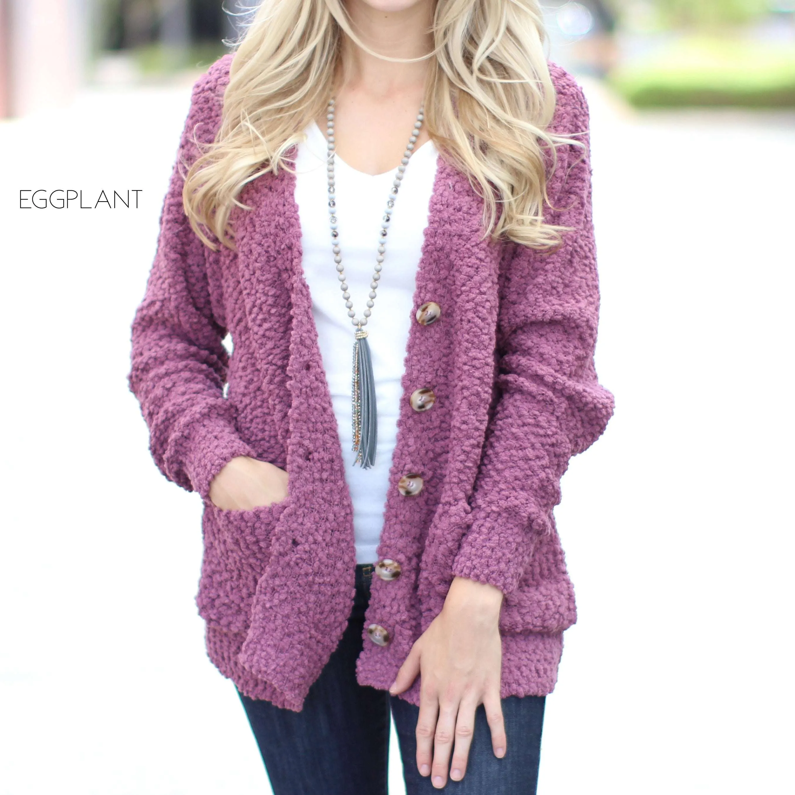 Cozy Button Cardigan | S-XL