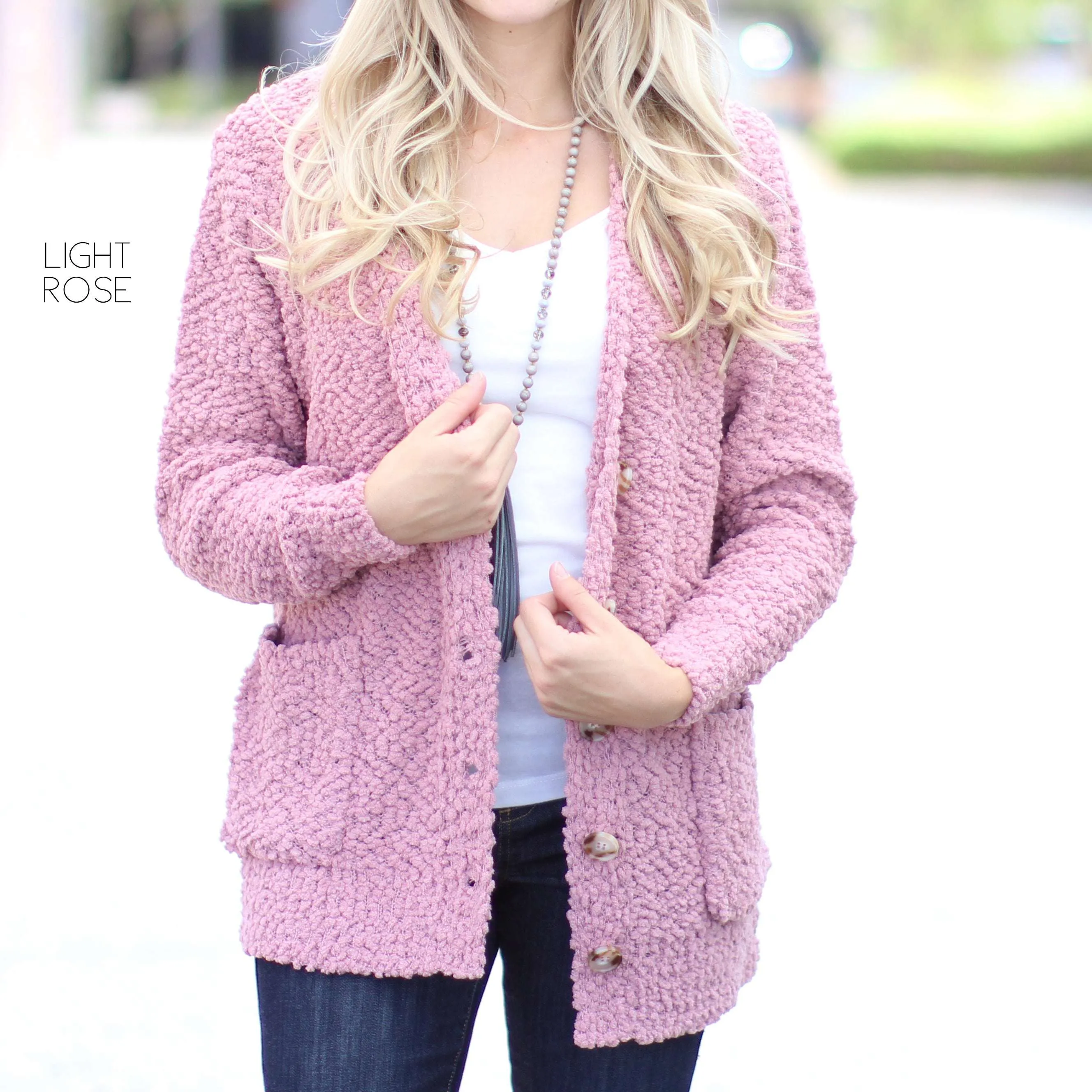 Cozy Button Cardigan | S-XL