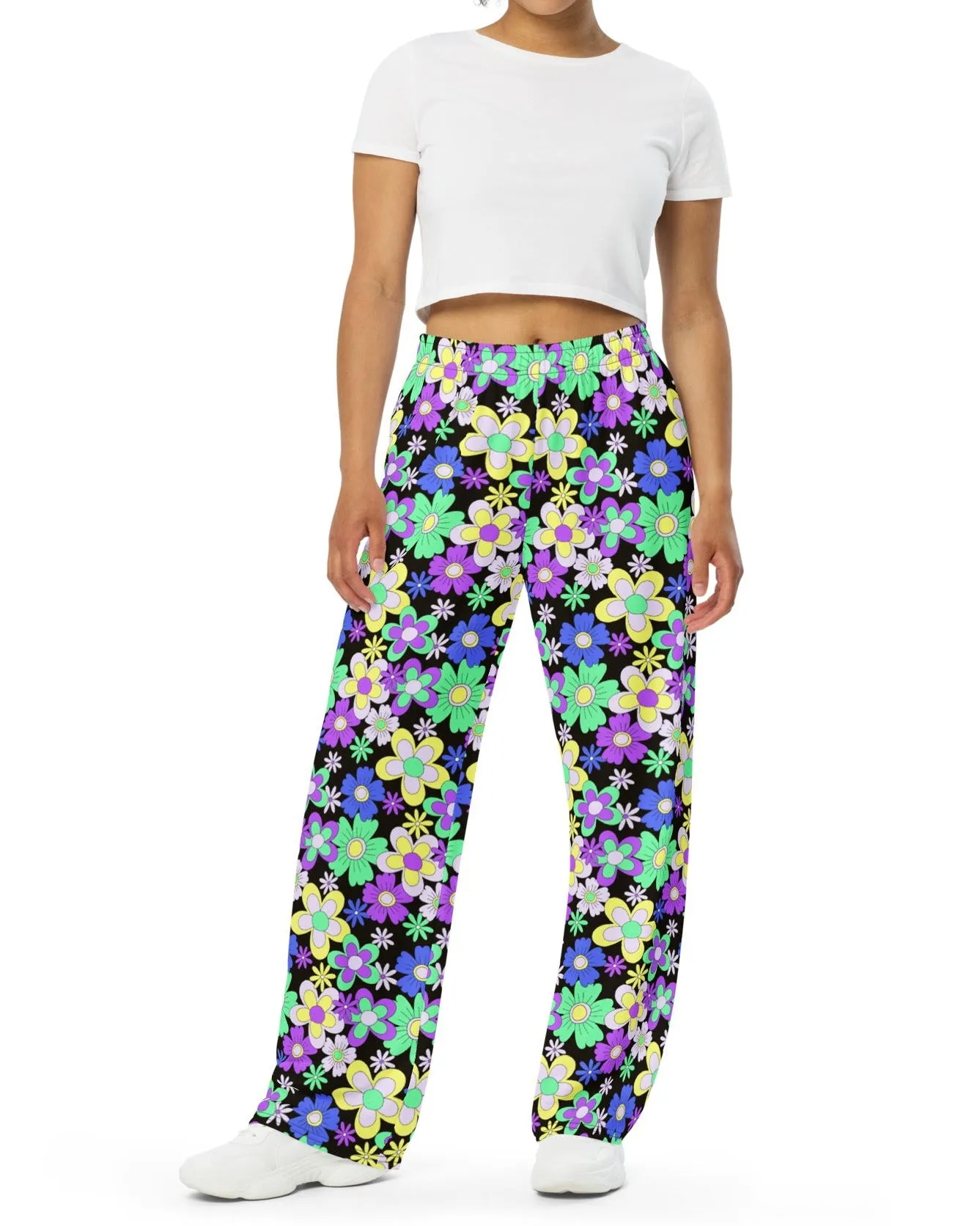 Crazy Daisy Wide Leg Pants