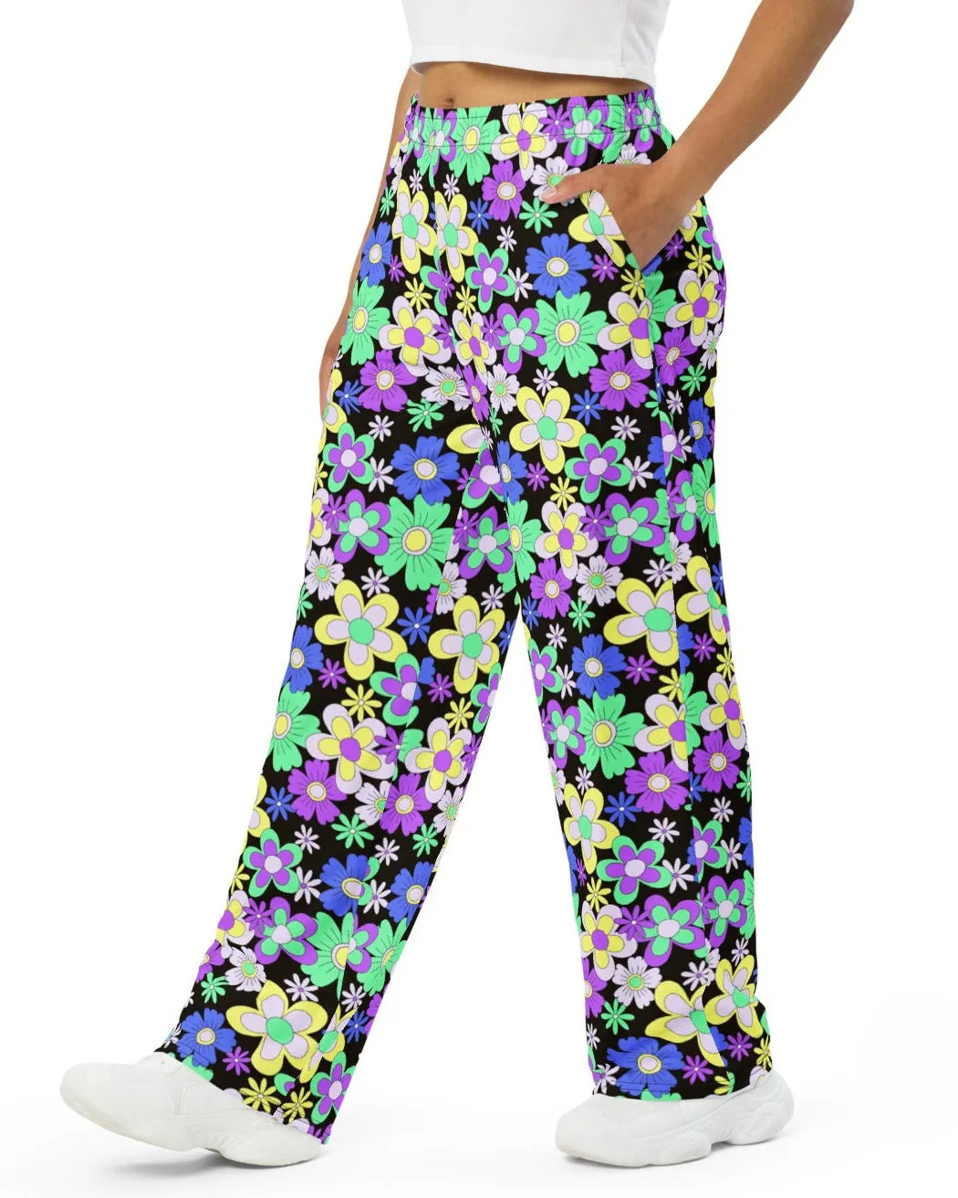 Crazy Daisy Wide Leg Pants