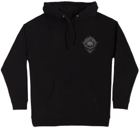 Creature Bonehead Flame Hoodie - Black