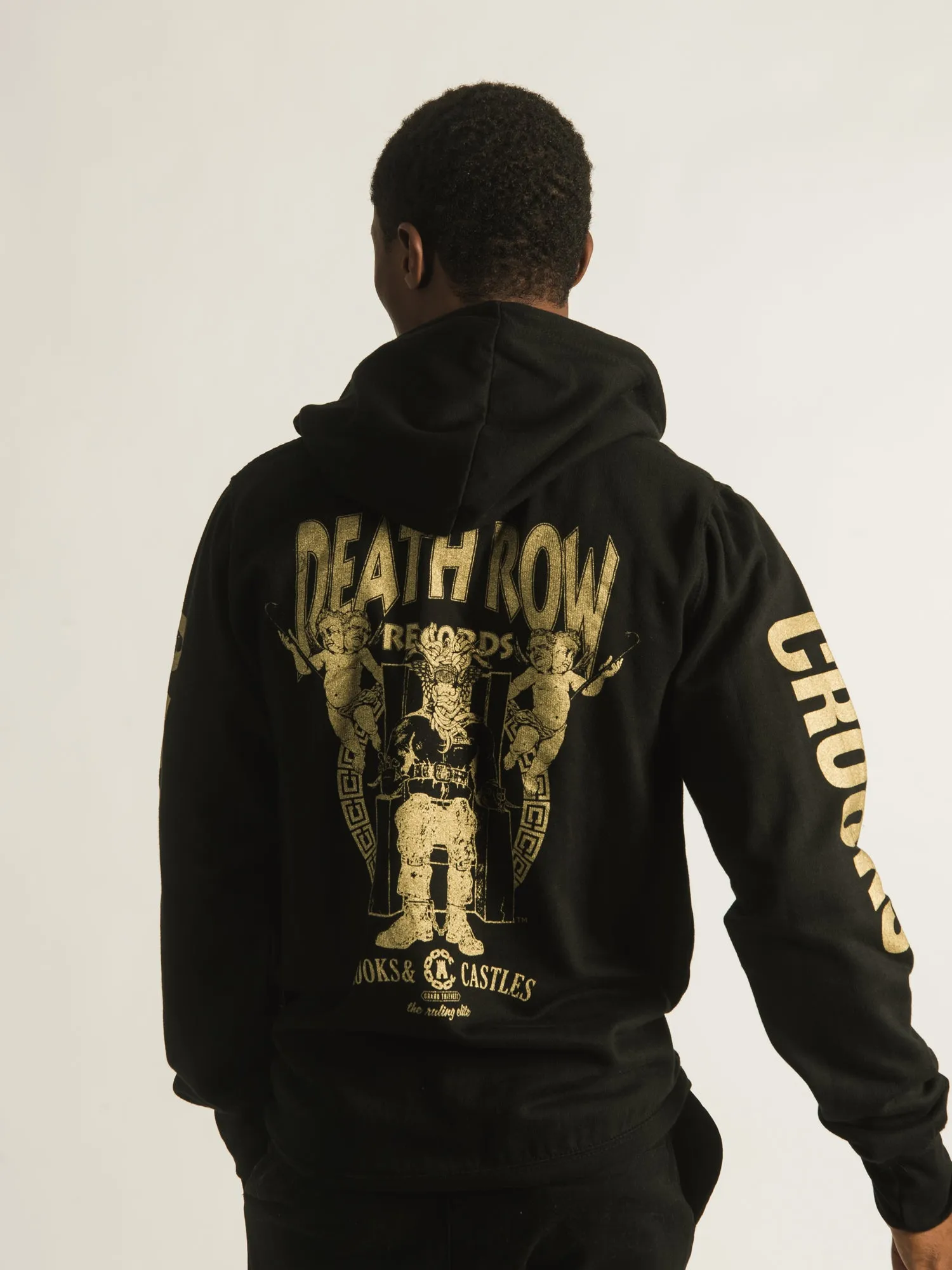 CROOKS & CASTLES SNOOP X CROOKS DEATH ROW LOGO  - CLEARANCE