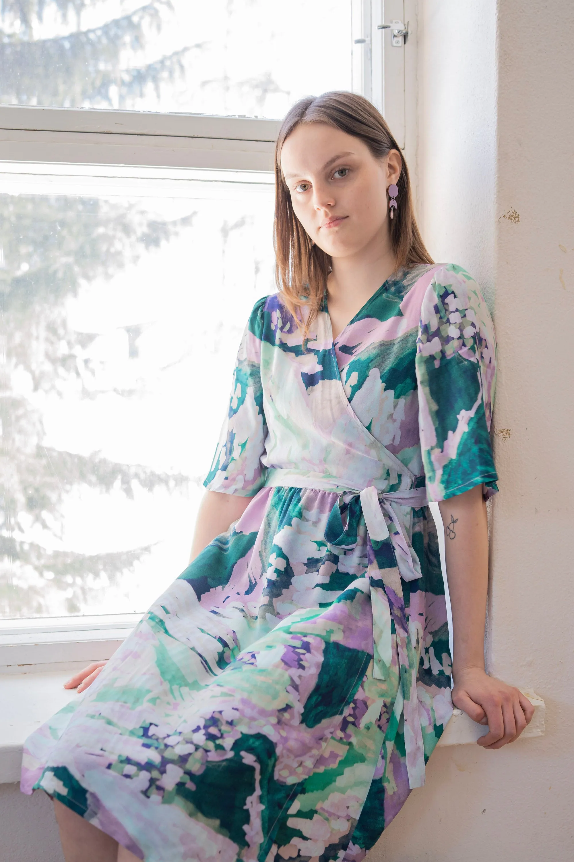 Delight Wrap Dress - Dream Valley