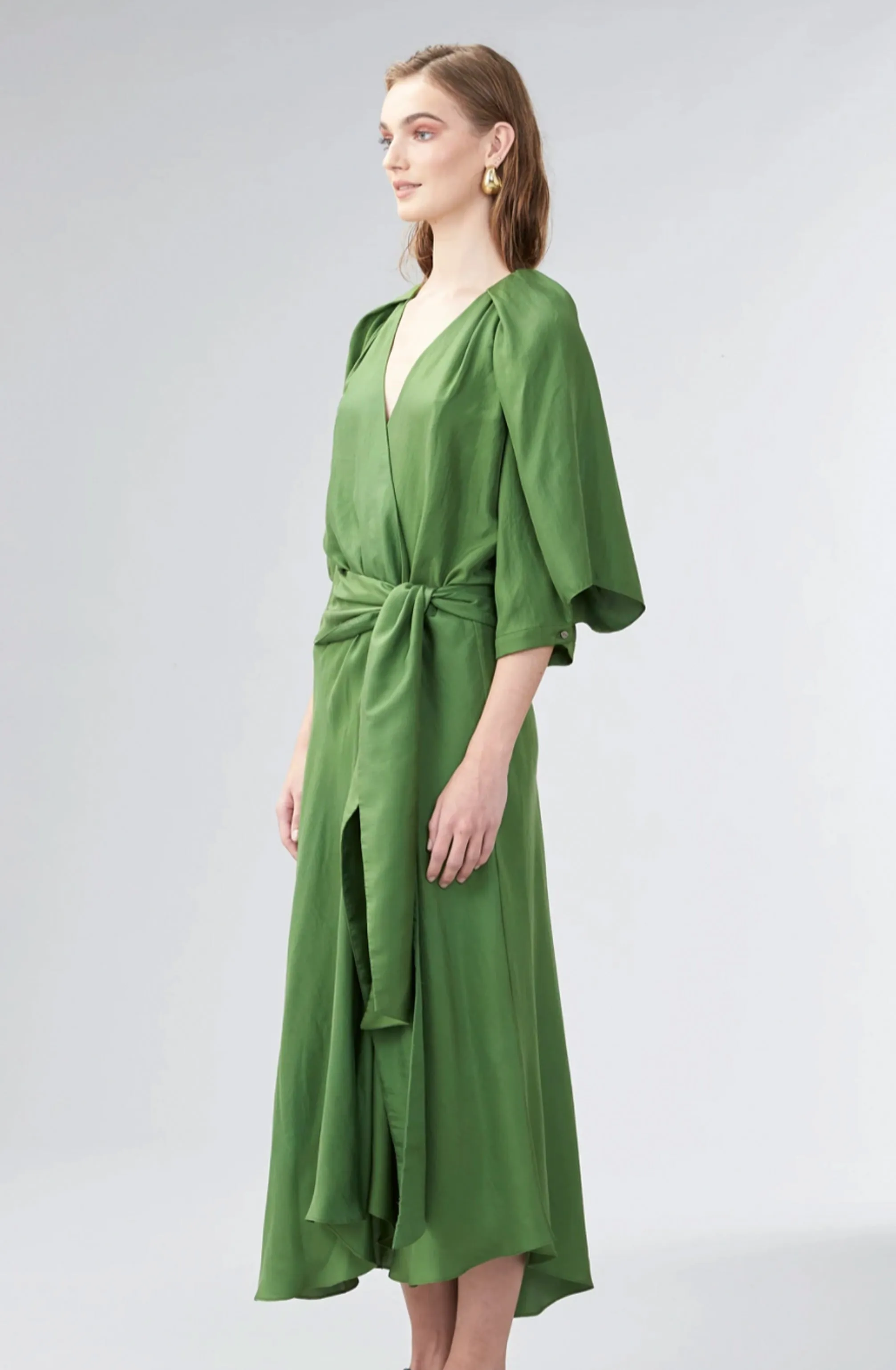 Easel Wrap Dress by Ginger & Smart