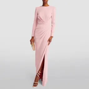 Elegant Textured Evening Dress For Women New Noble