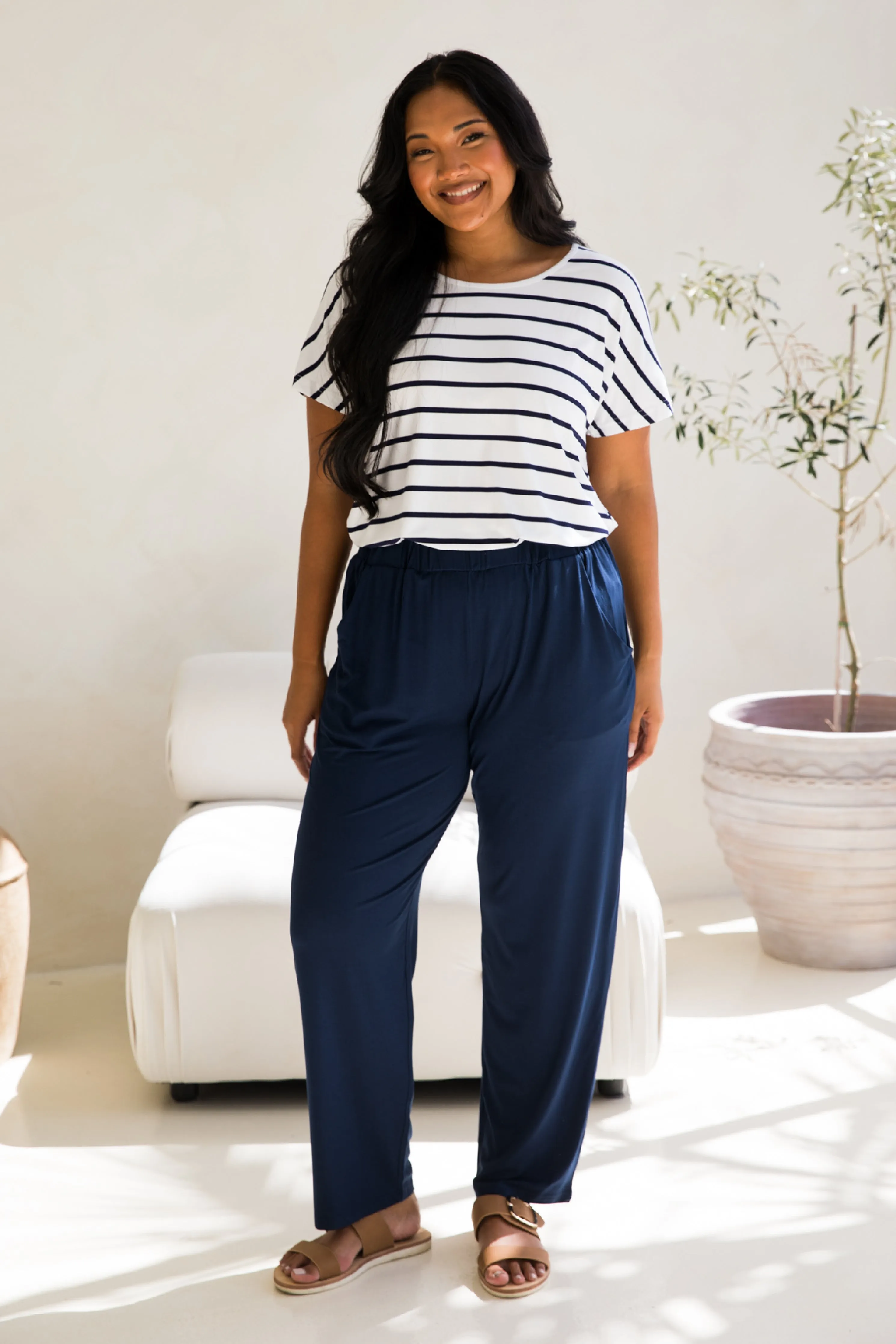 Frankie Pant | Navy