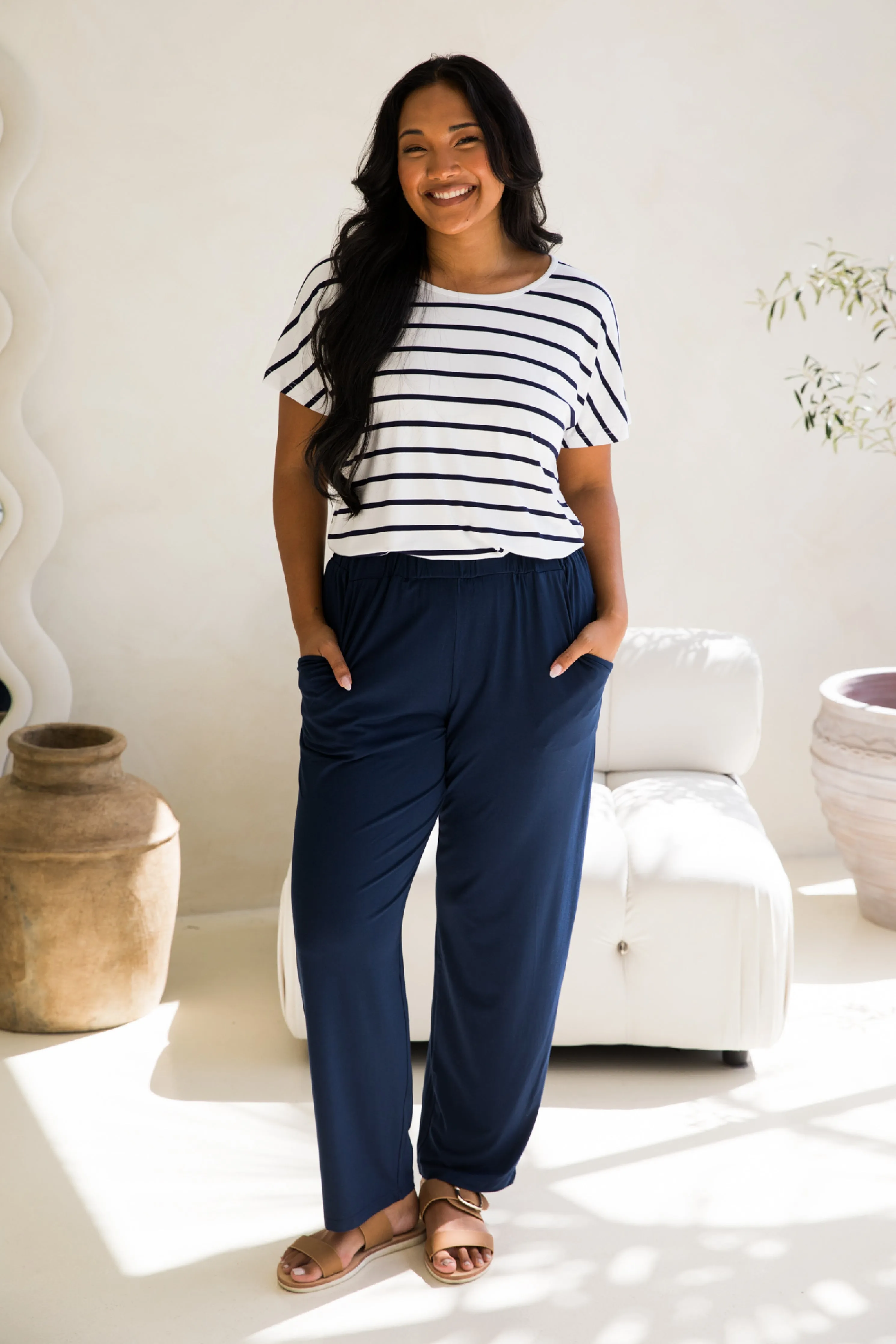 Frankie Pant | Navy