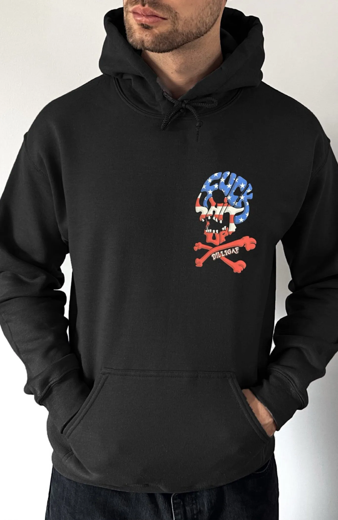 Fuck Shit Up Pullover Hoodie