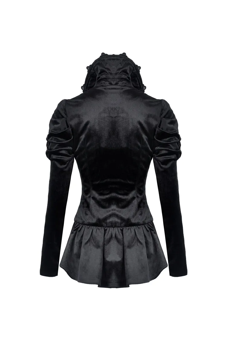 Gothic velvet two-pcs jacket JW191