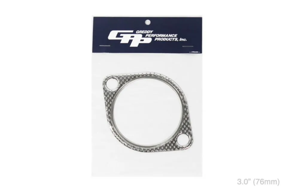 GReddy 3.0in Exhaust System Gasket (Round Bolt Holes) (gre11000327)