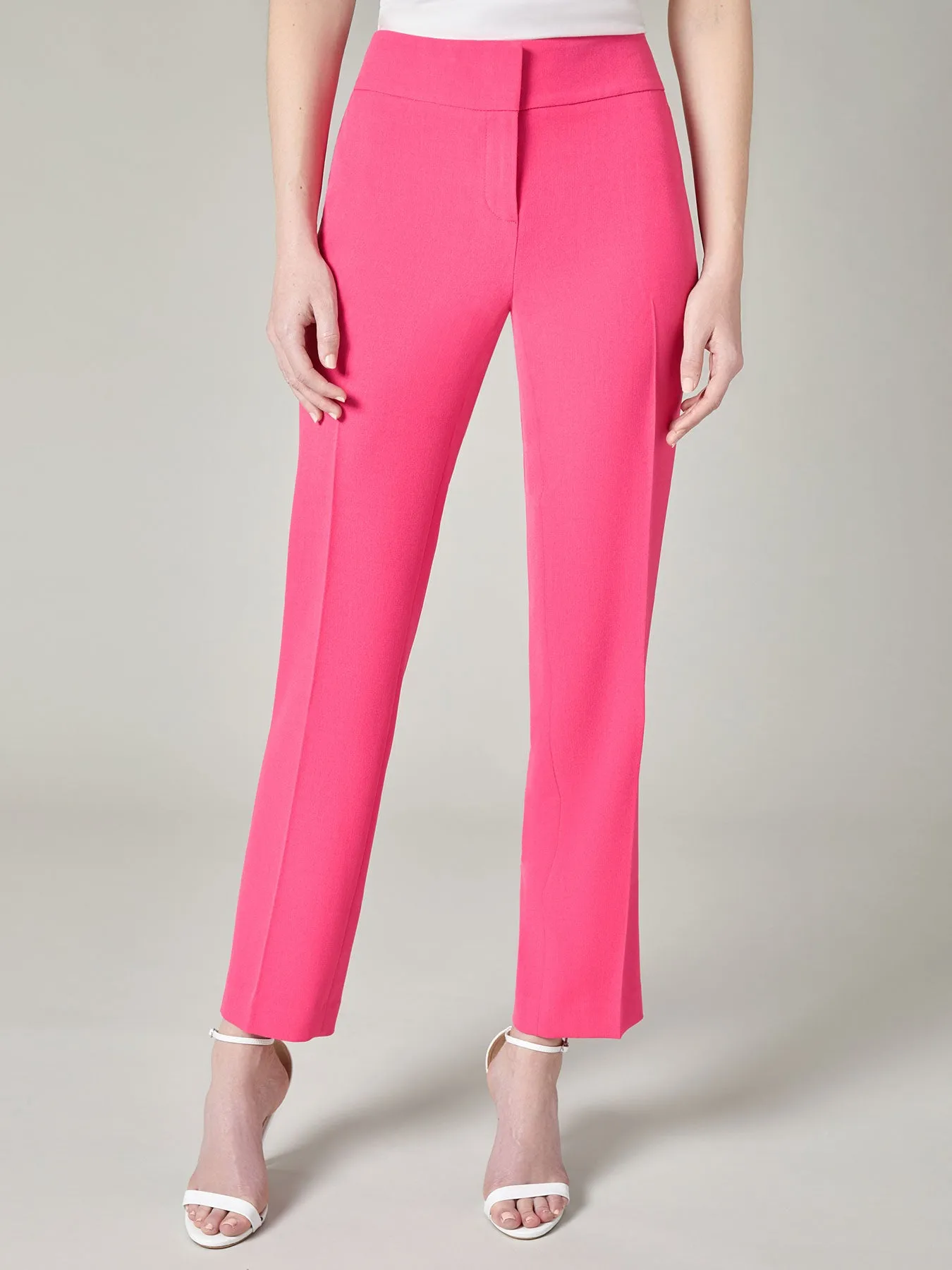 Harlow Pant, Iconic Stretch Crepe