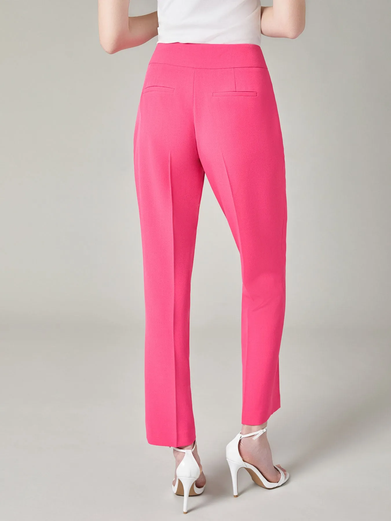 Harlow Pant, Iconic Stretch Crepe