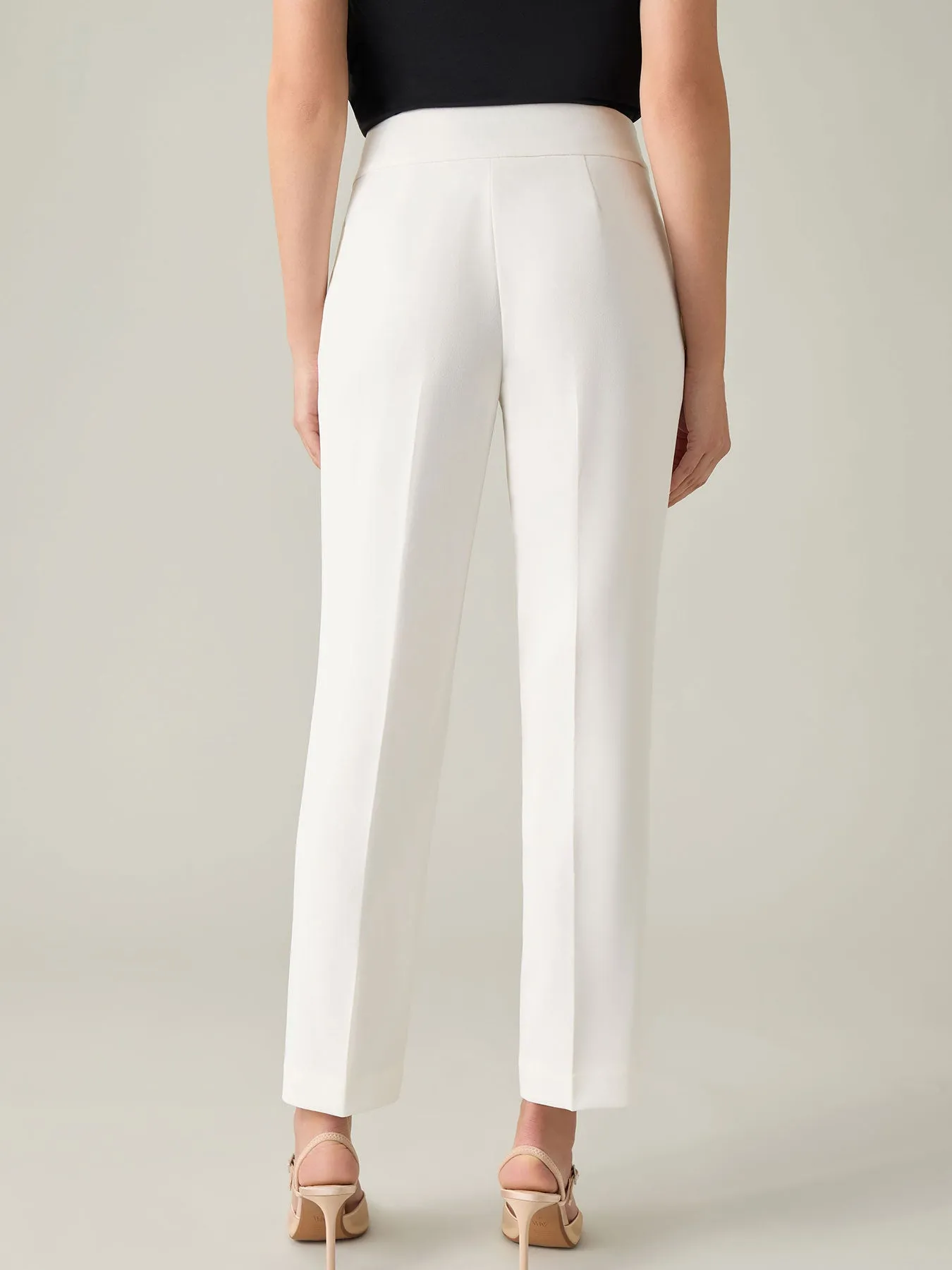 Harlow Pant, Iconic Stretch Crepe