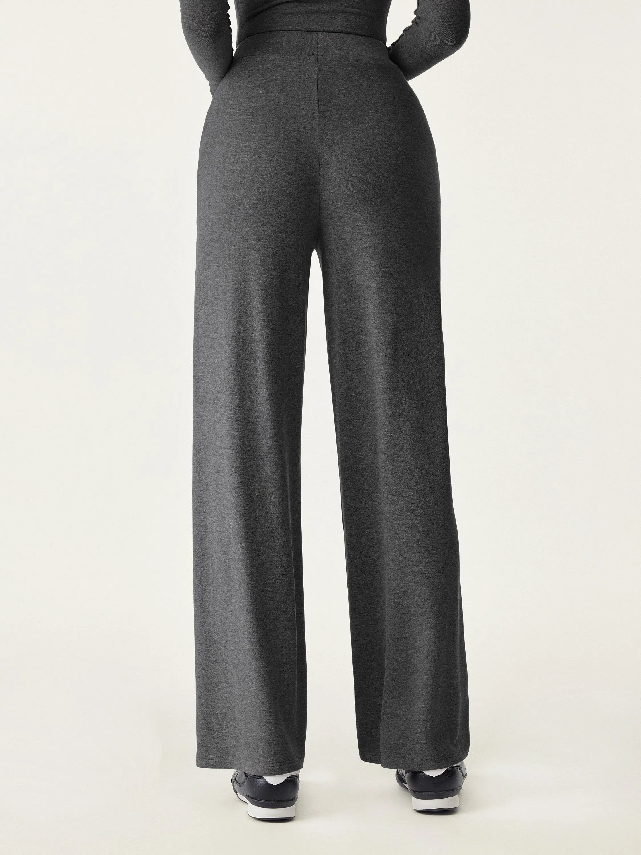 High Waisted Button Patch Pocket Pant