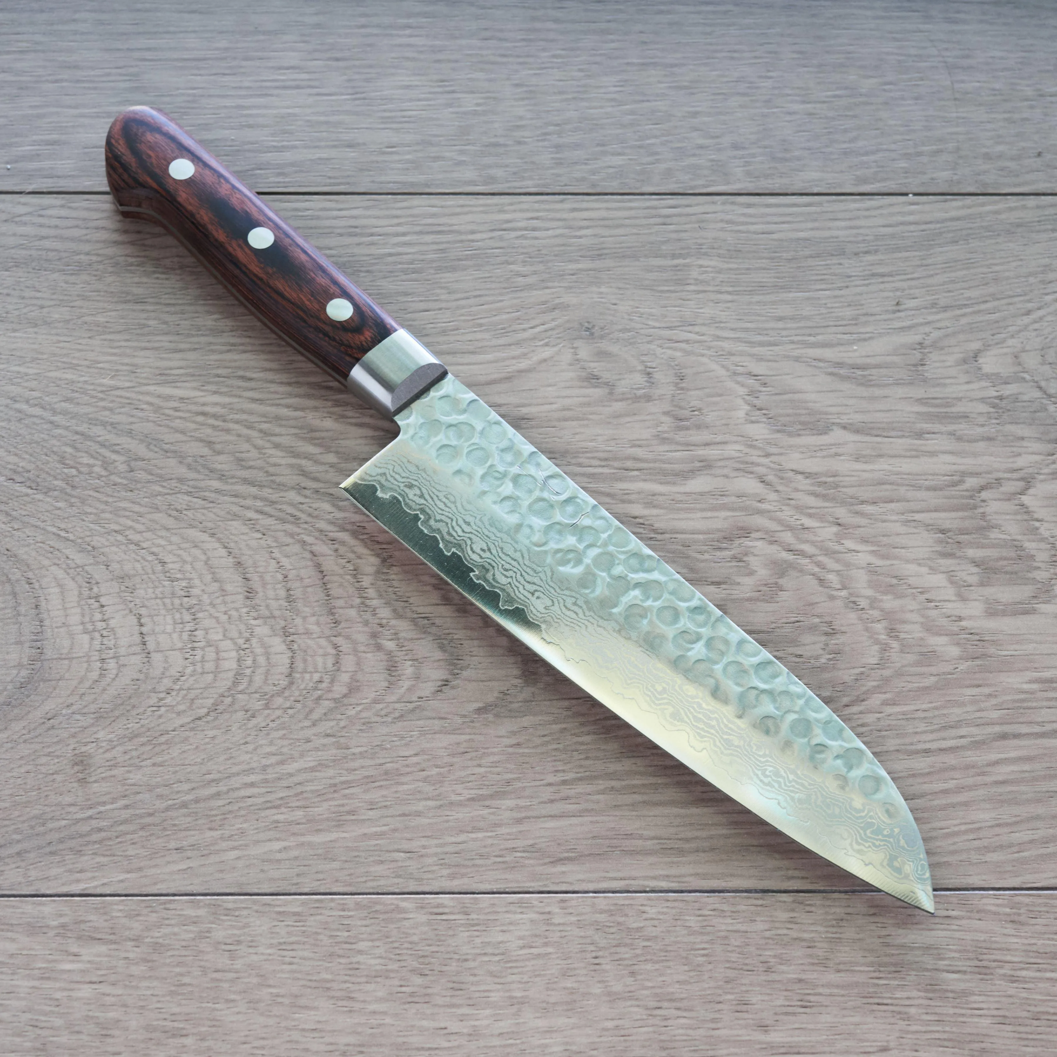 Hitohira HG Damascus Santoku 185mm