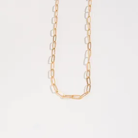 Howard's - Layer Me Paperclip Chain Necklace - Gold, 20 Inch