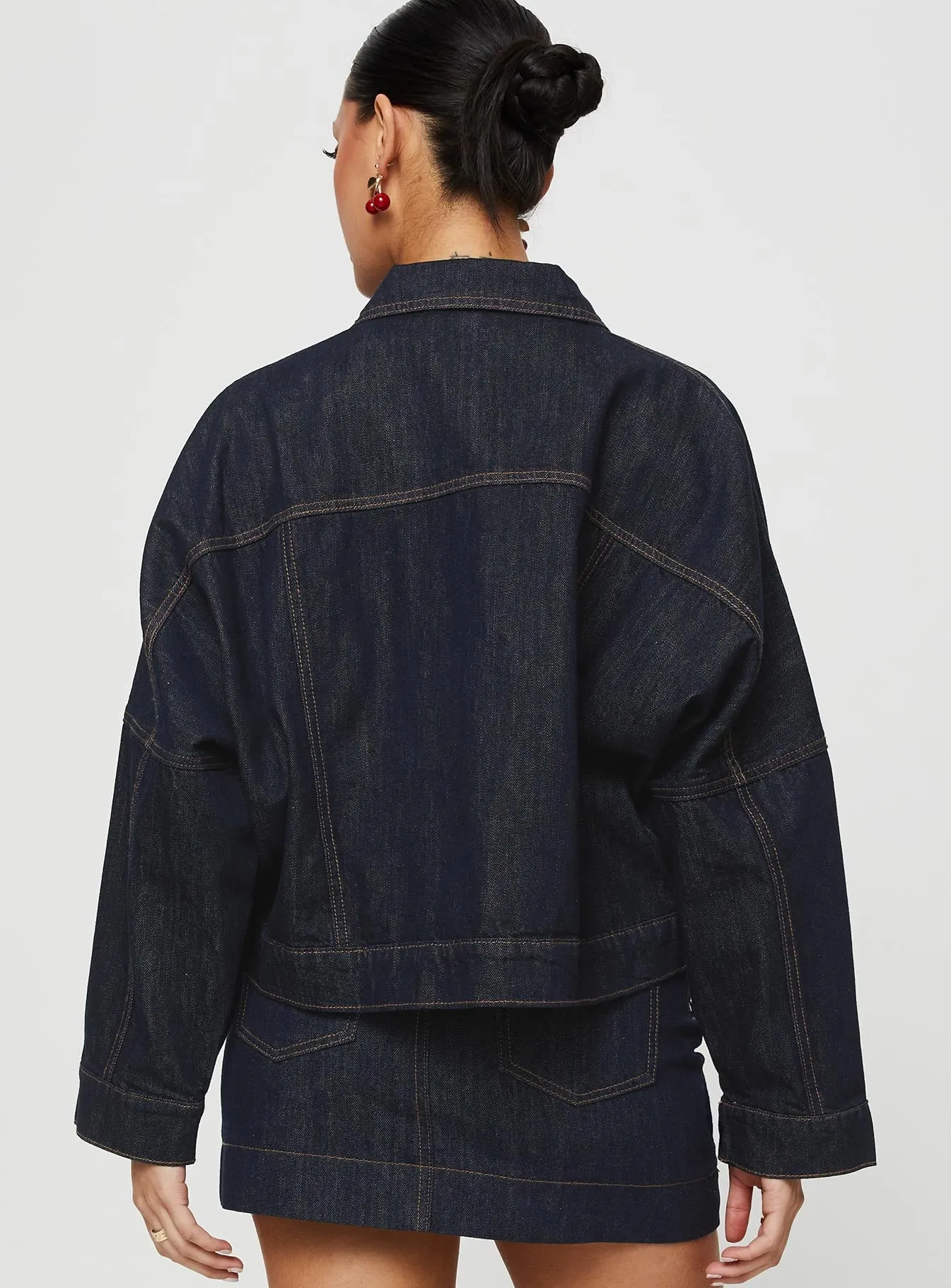 Hughes Jacket Dark Wash Denim