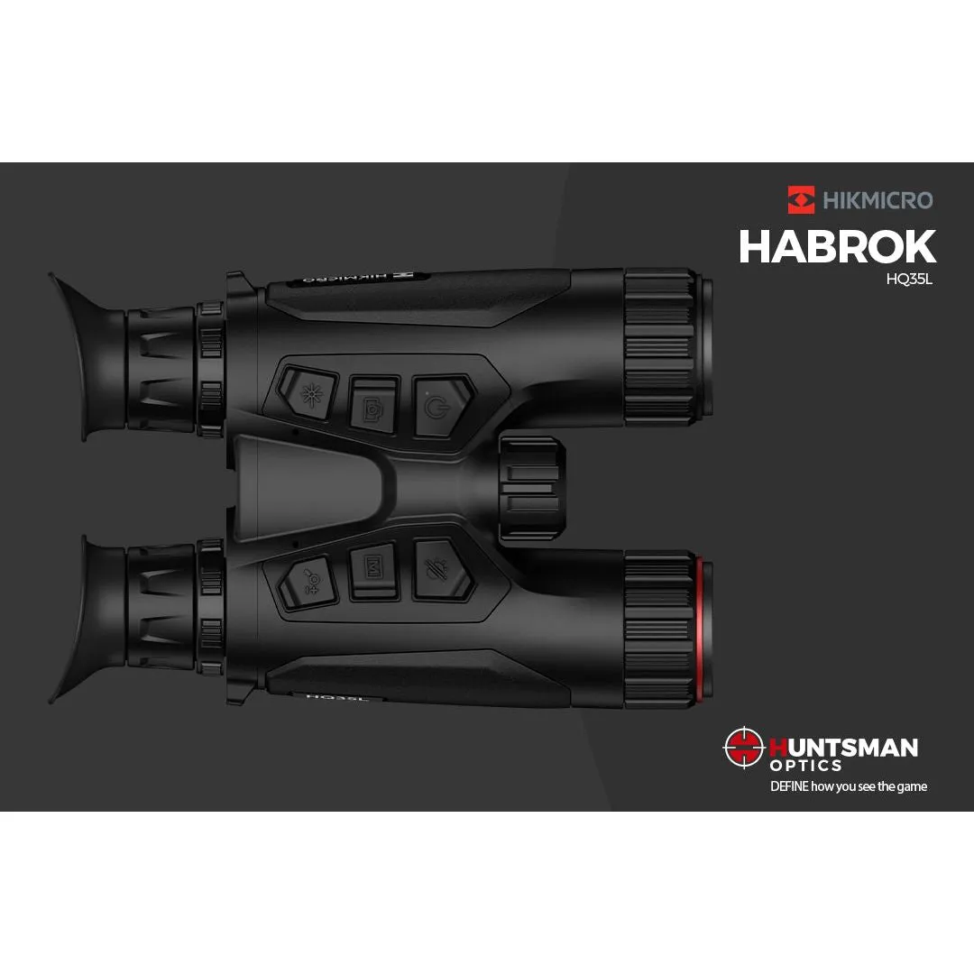 HUNTSMAN HIKMICRO THERMAL IMAGER BINOCULAR HABROK HQ35L 35MM LRF