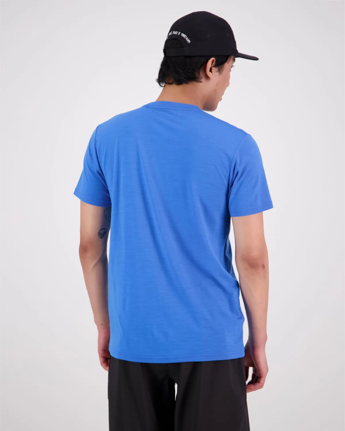 Icon Merino Classic T-Shirt - Pop Blue