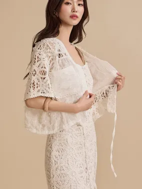 J2333 Lace Cardigan