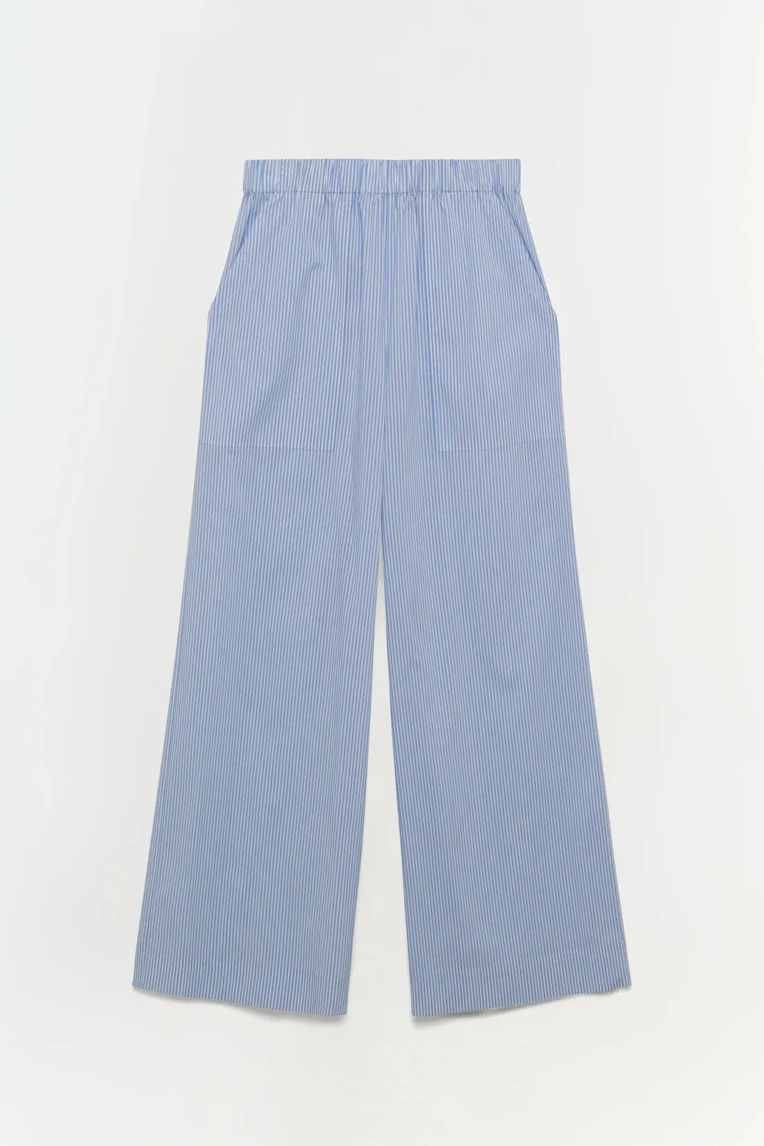 Jonathan Simkhai Arden Pull On Pant Classic Blue Stripe