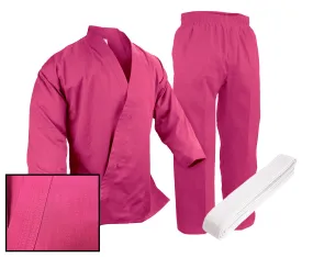 Karate Uniform, Student, Light Weight, Pink