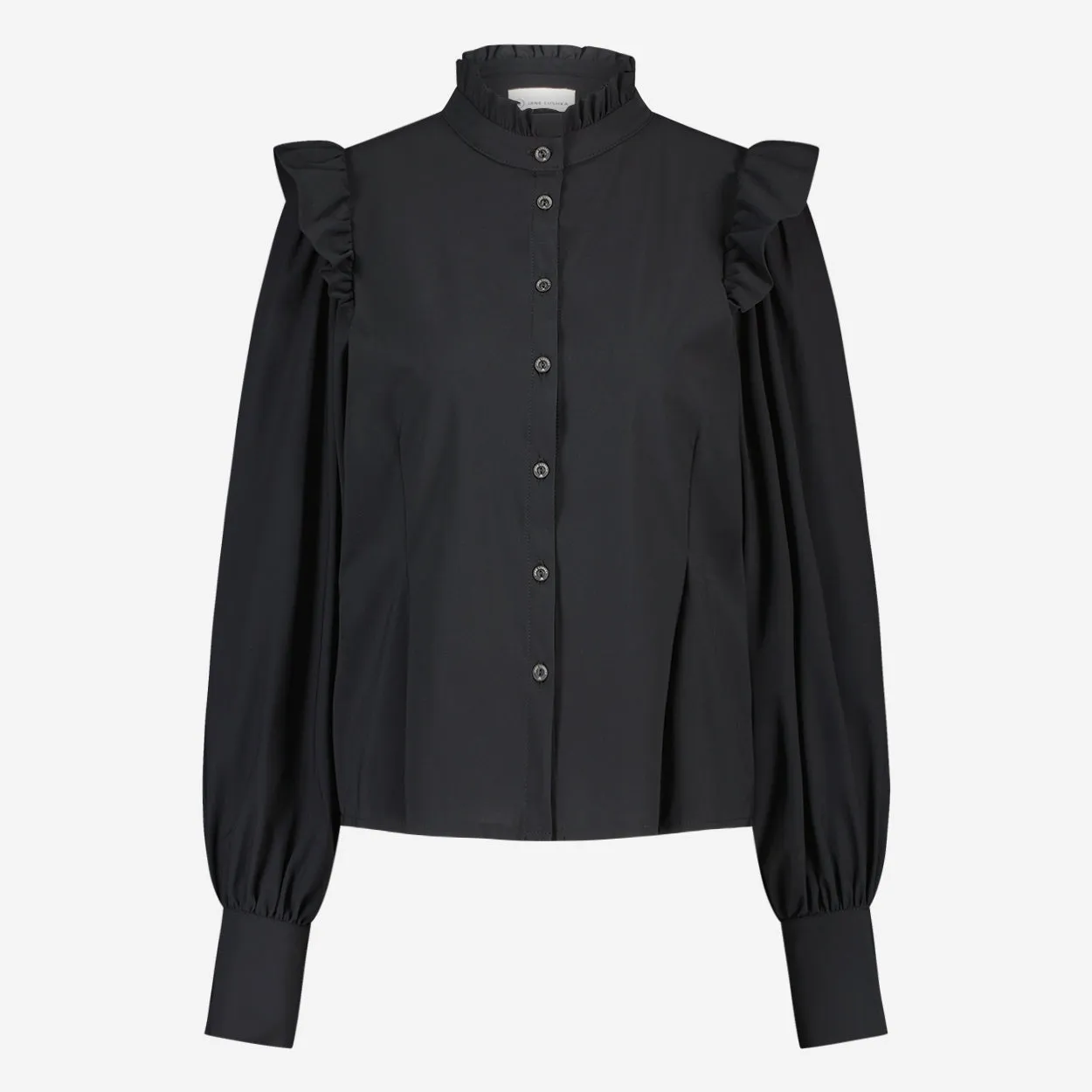 Kim Blouse Technical Jersey | Black