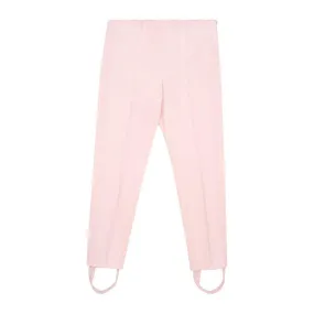 Lardini Elegant Pink Viscose Pants for Chic Style