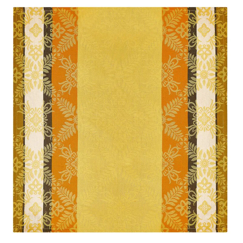 Le Jacquard Francais Napkin "Mumbai" Saffron