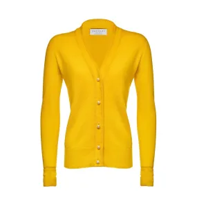 Lisa Cardigan in Yellow