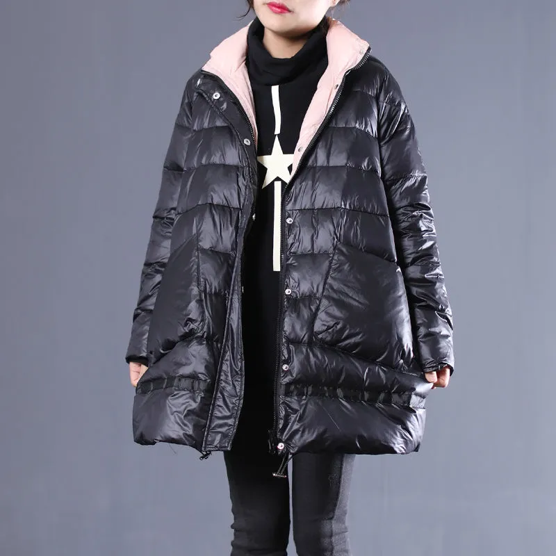 Loose large size thick down jacket